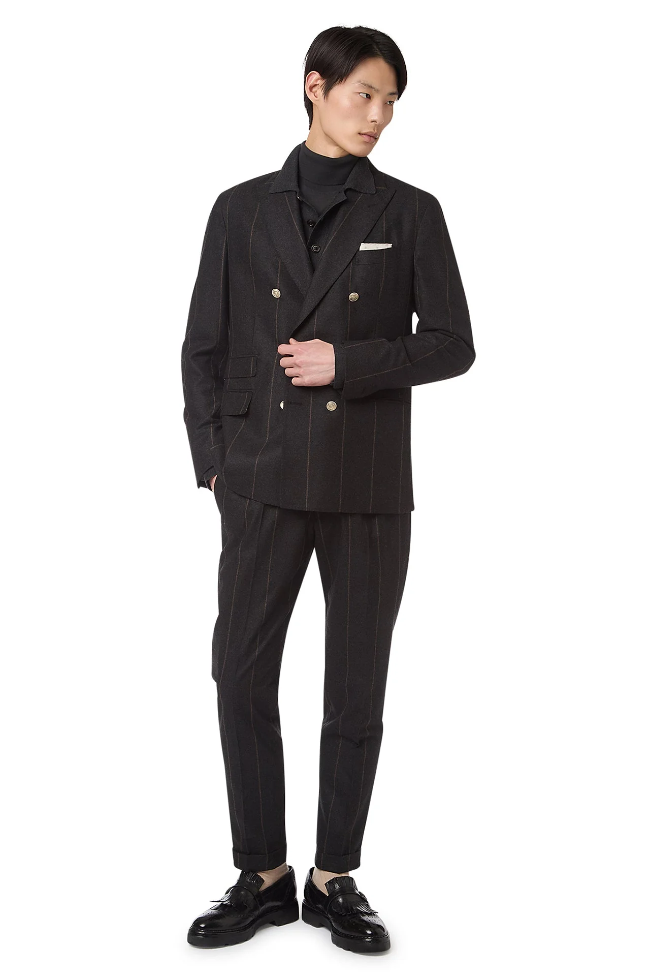 DOUBLE-BREASTED SUIT WITH PANTS - Image 3
