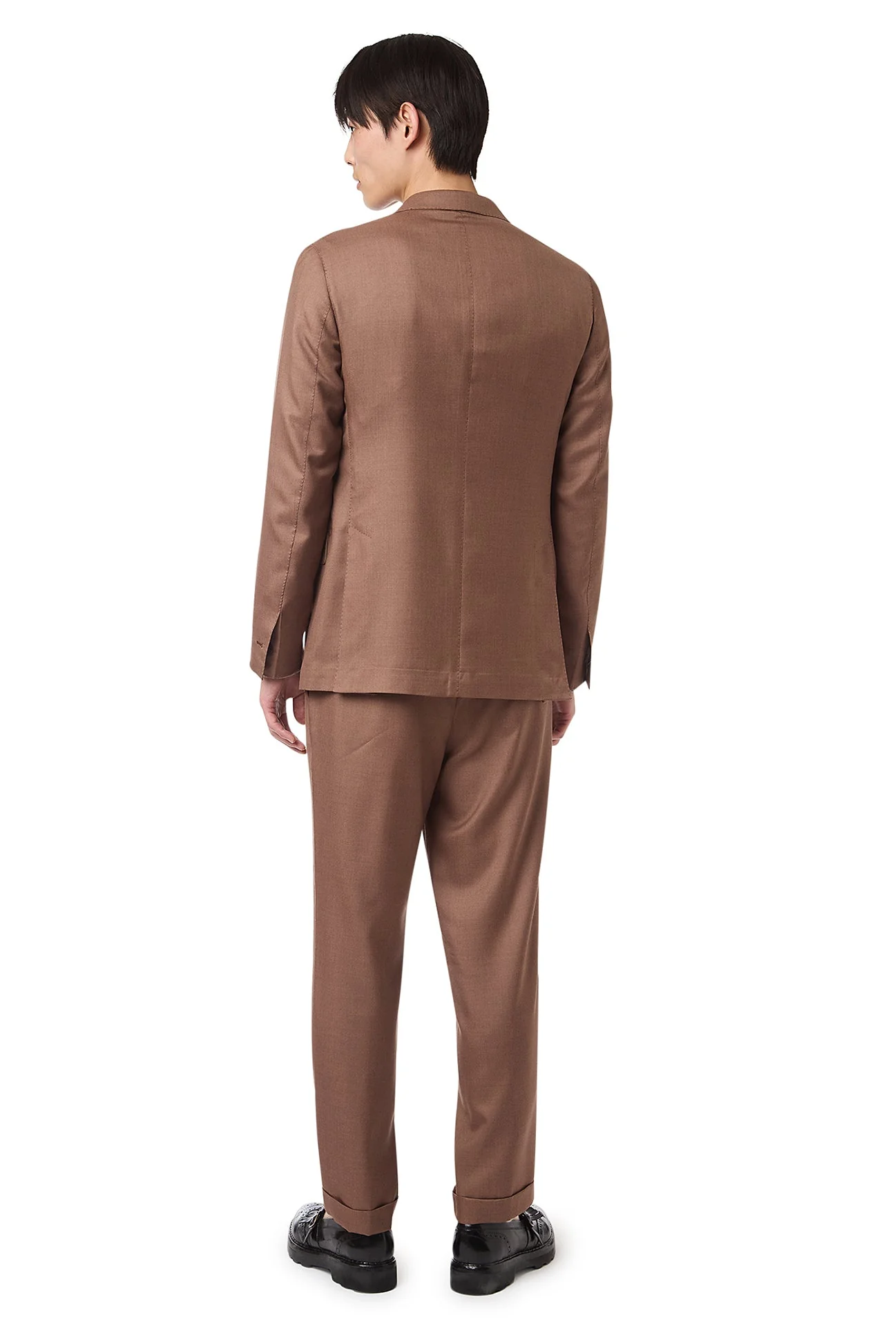 SINGLE-BREASTED CASHMERE AND SILK SUIT - Image 4