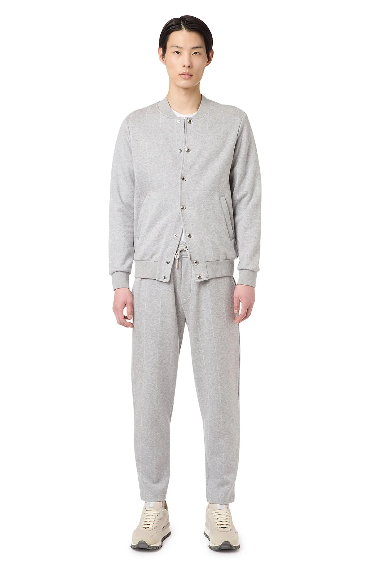 BOMBER JACKET WITH AUTOMATIC BUTTONS - Image 6