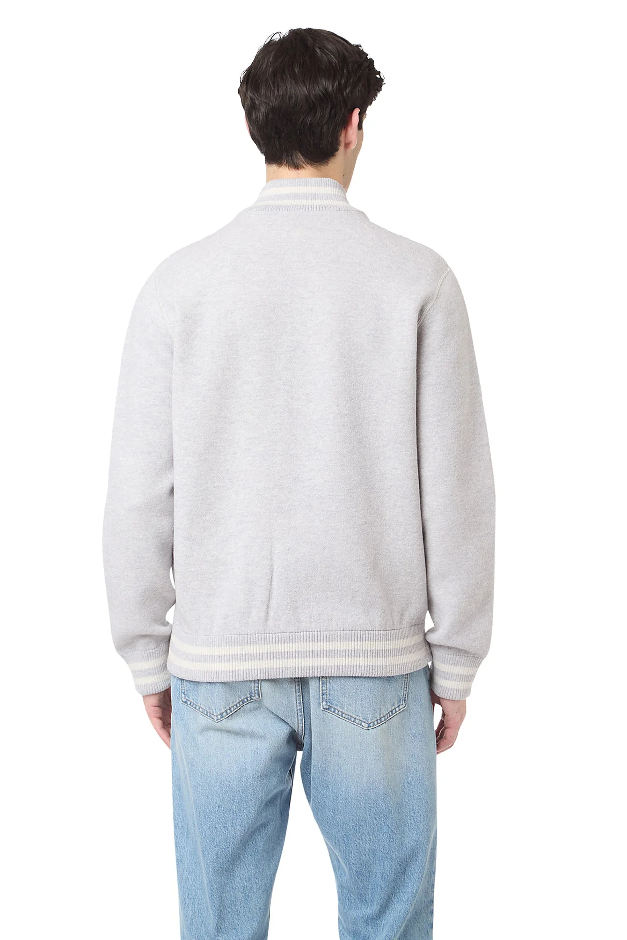 FULL ZIP WOOL BOMBER - Image 4