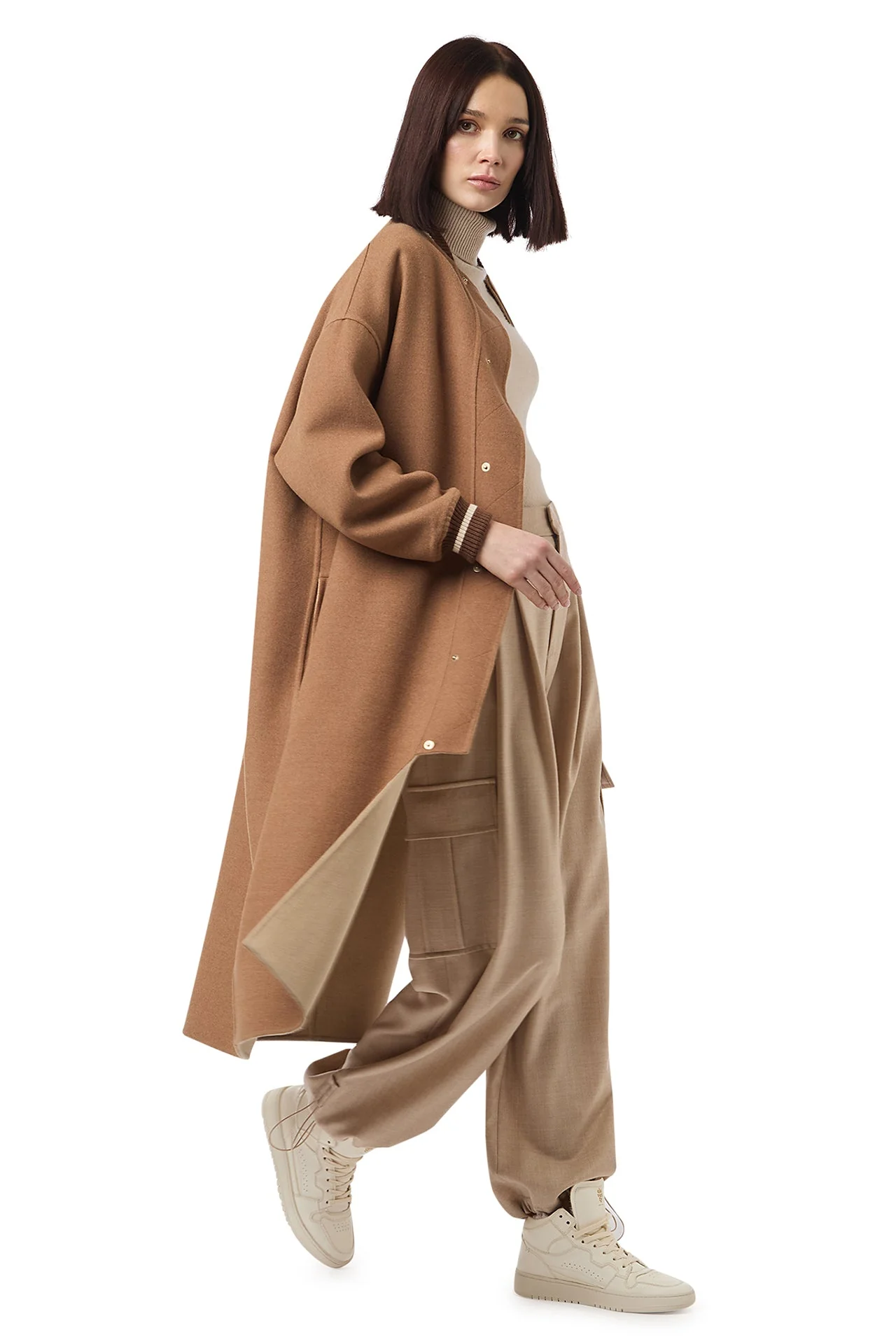 LONG BOMBER JACKET - Image 3