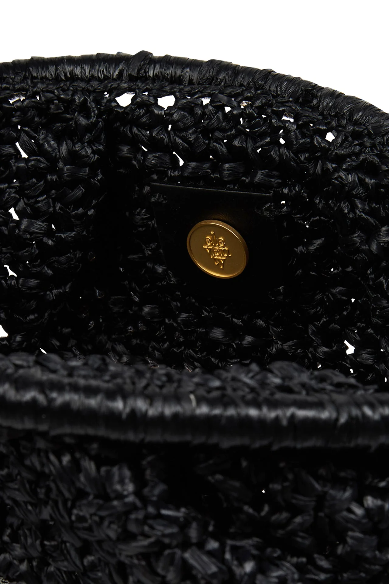 Hand-Woven Natural Raffia Clutch Bag for Women | Eleventy - Image 6