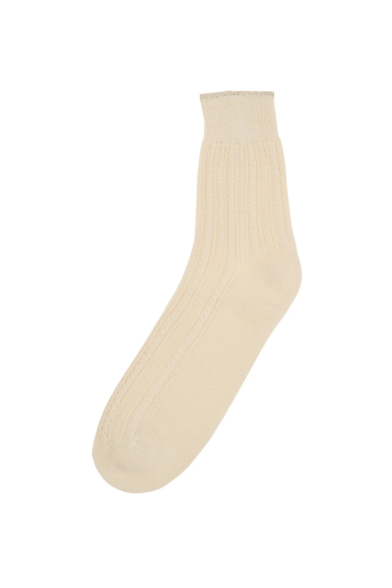 Women's Organic Cotton and Lurex Short Socks | Eleventy - Image 2