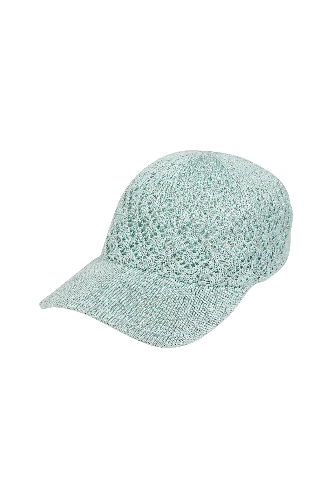 Women's Silk and Linen Knit Baseball Cap | Eleventy - Image 5