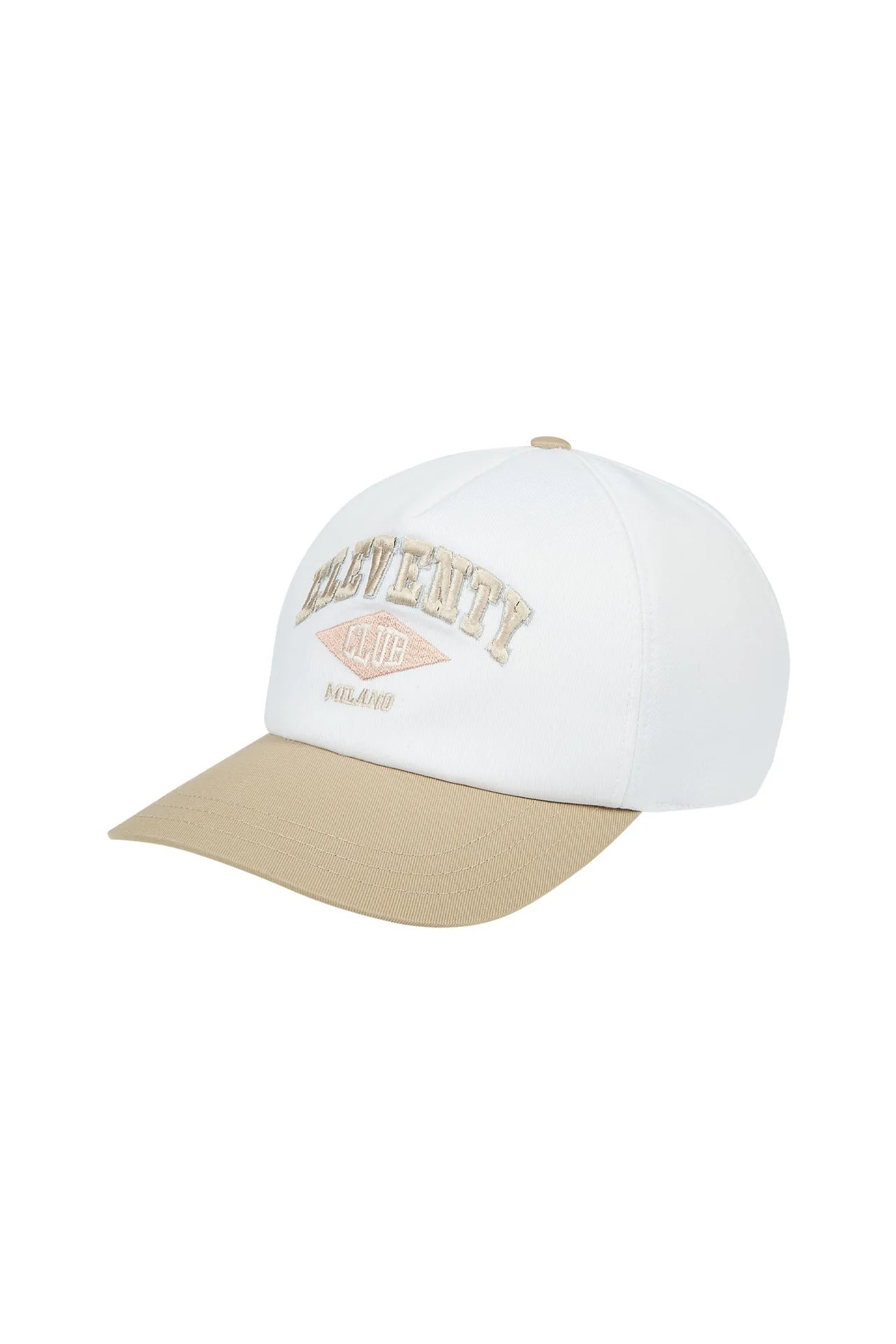 Men's Cotton Blend Baseball Cap with Logo Embroidery | Eleventy