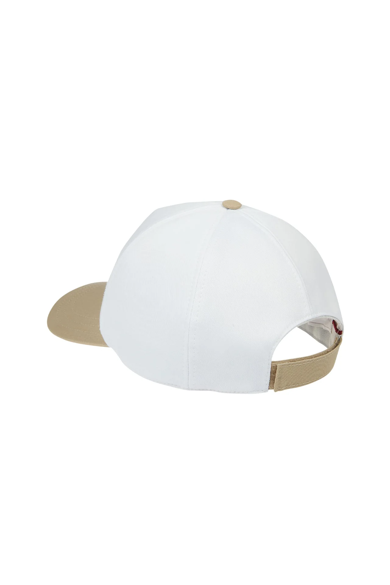 Men's Cotton Blend Baseball Cap with Logo Embroidery | Eleventy - Image 2