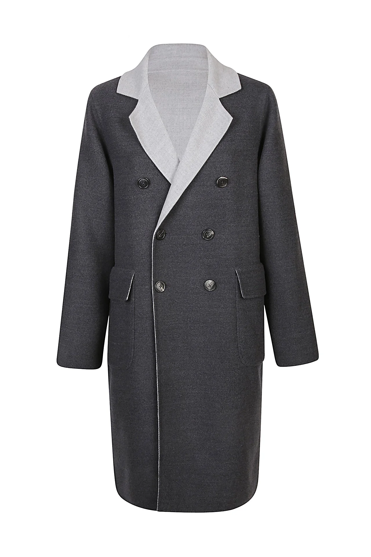 DOUBLE BREASTED WOOL COAT - Image 11