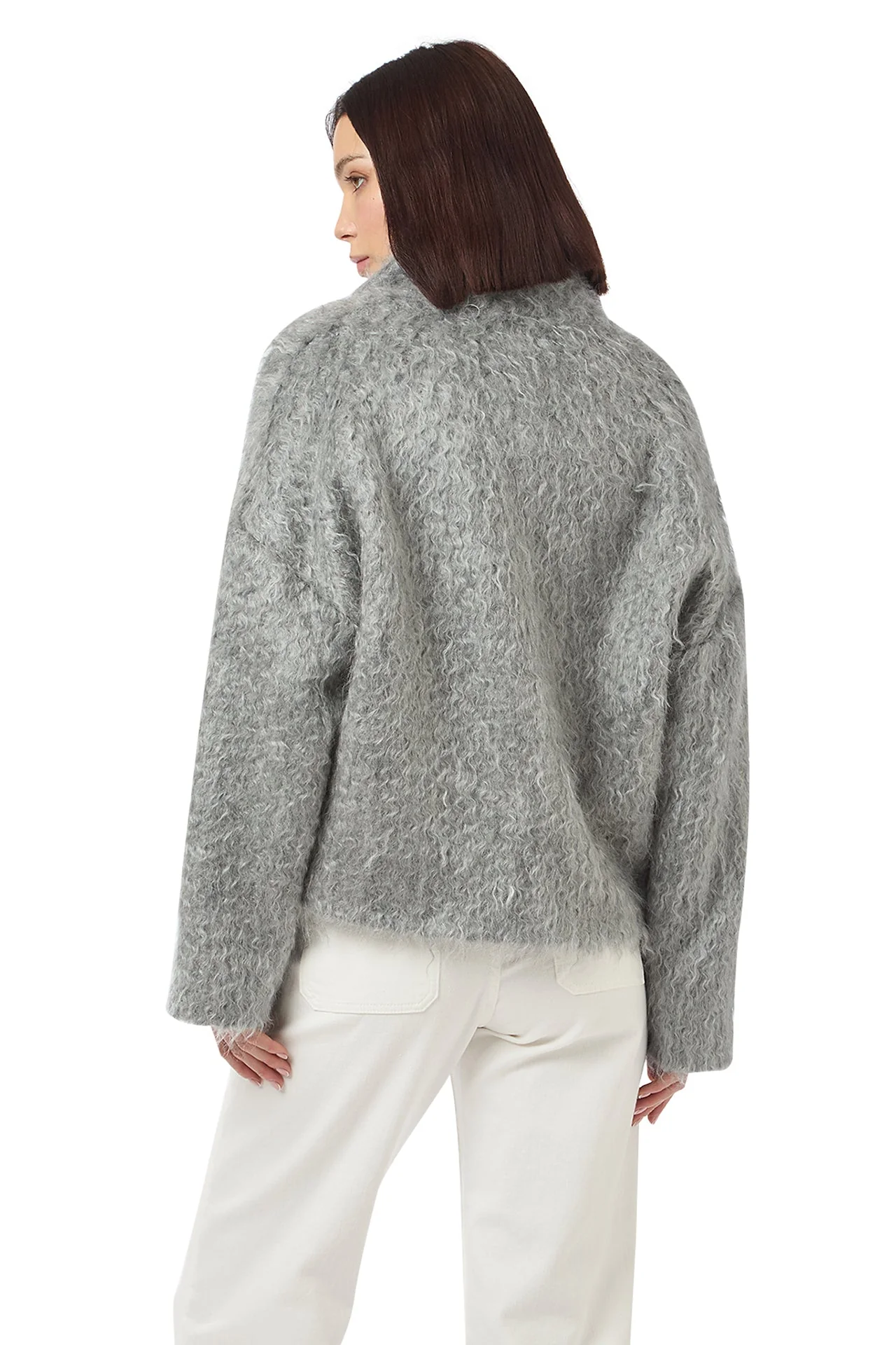 SHORT DOUBLE-BREASTED COAT - Image 4