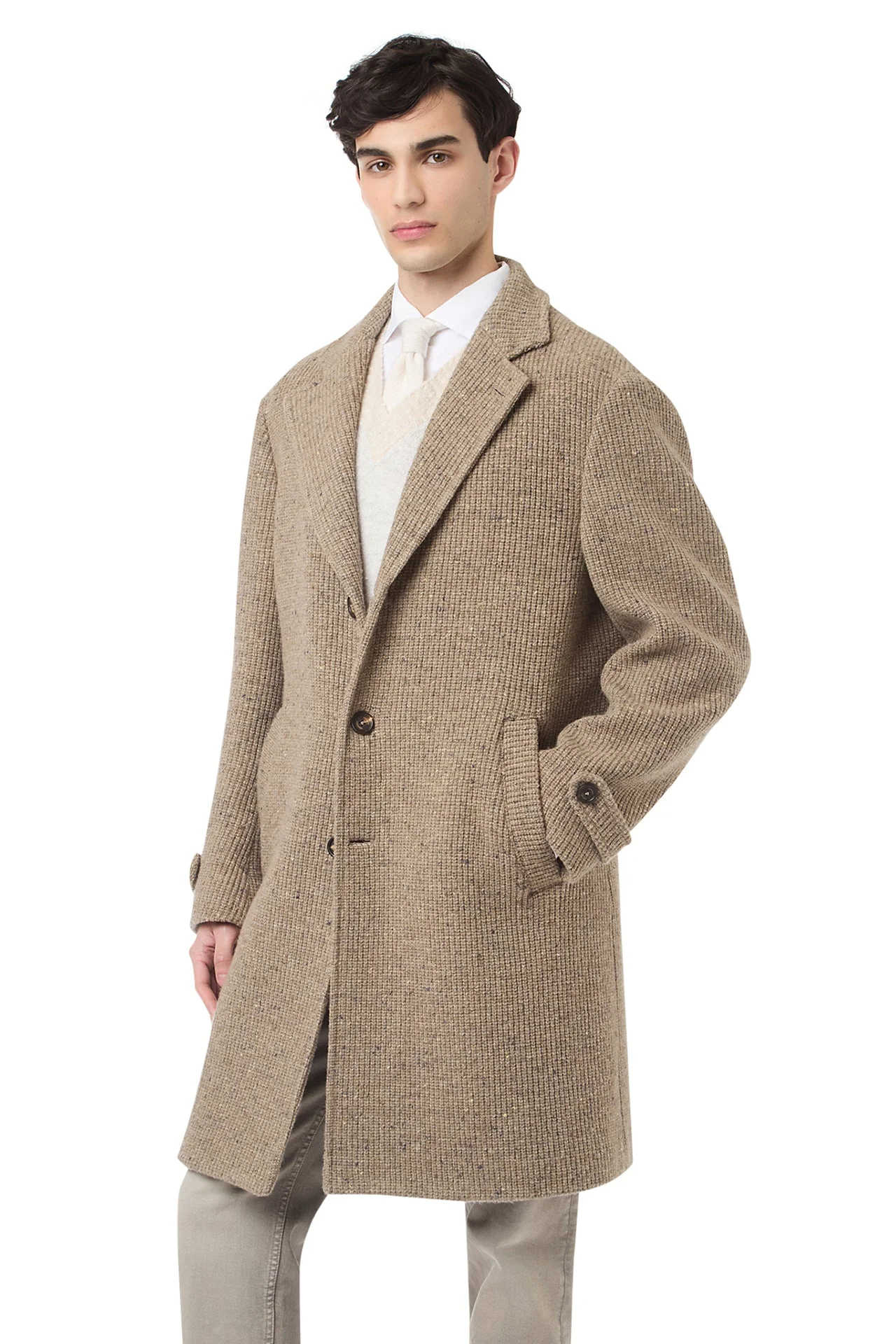 SINGLE-BREASTED COAT 3 BT - Image 3