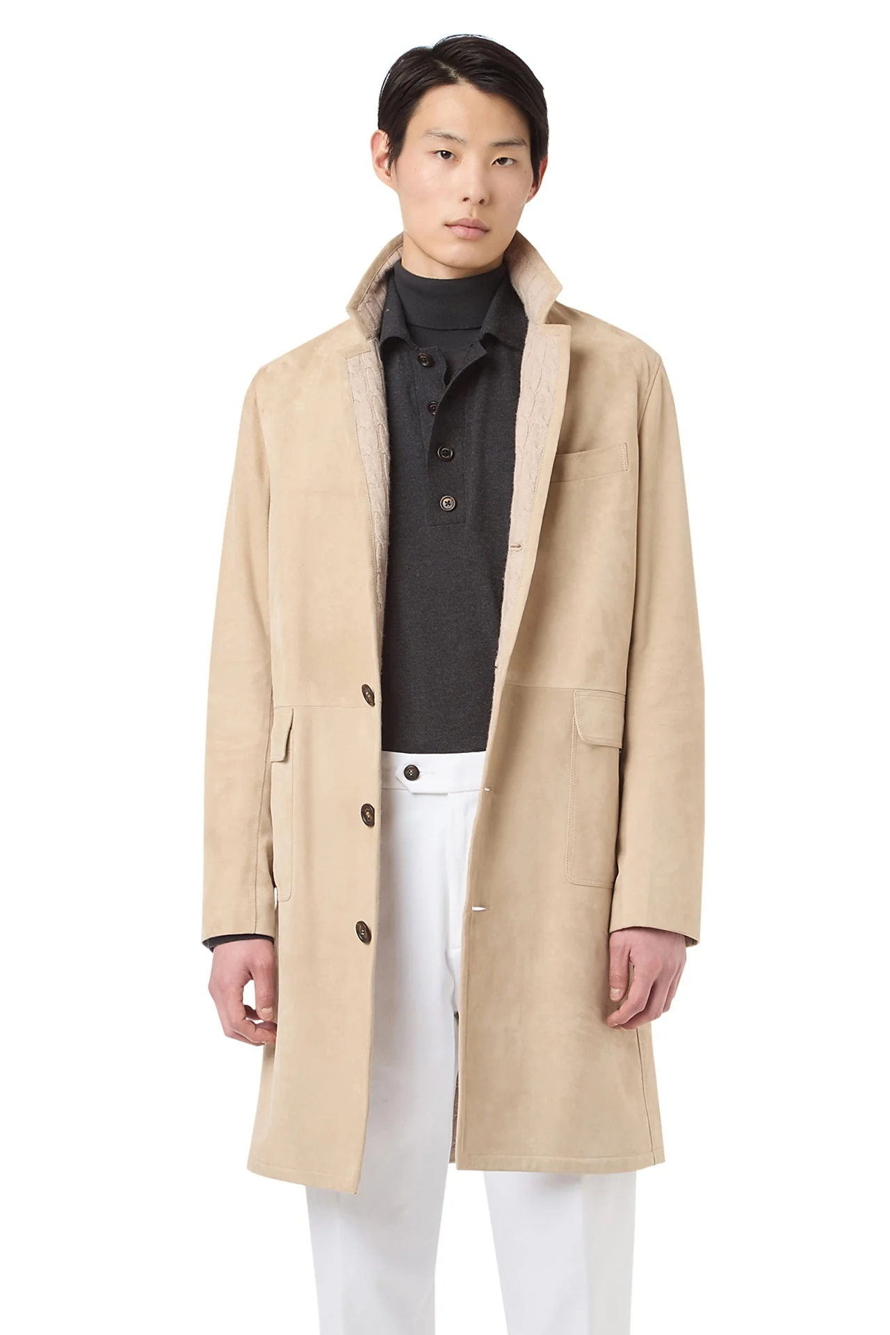 STANDING COLLAR COAT - Image 2
