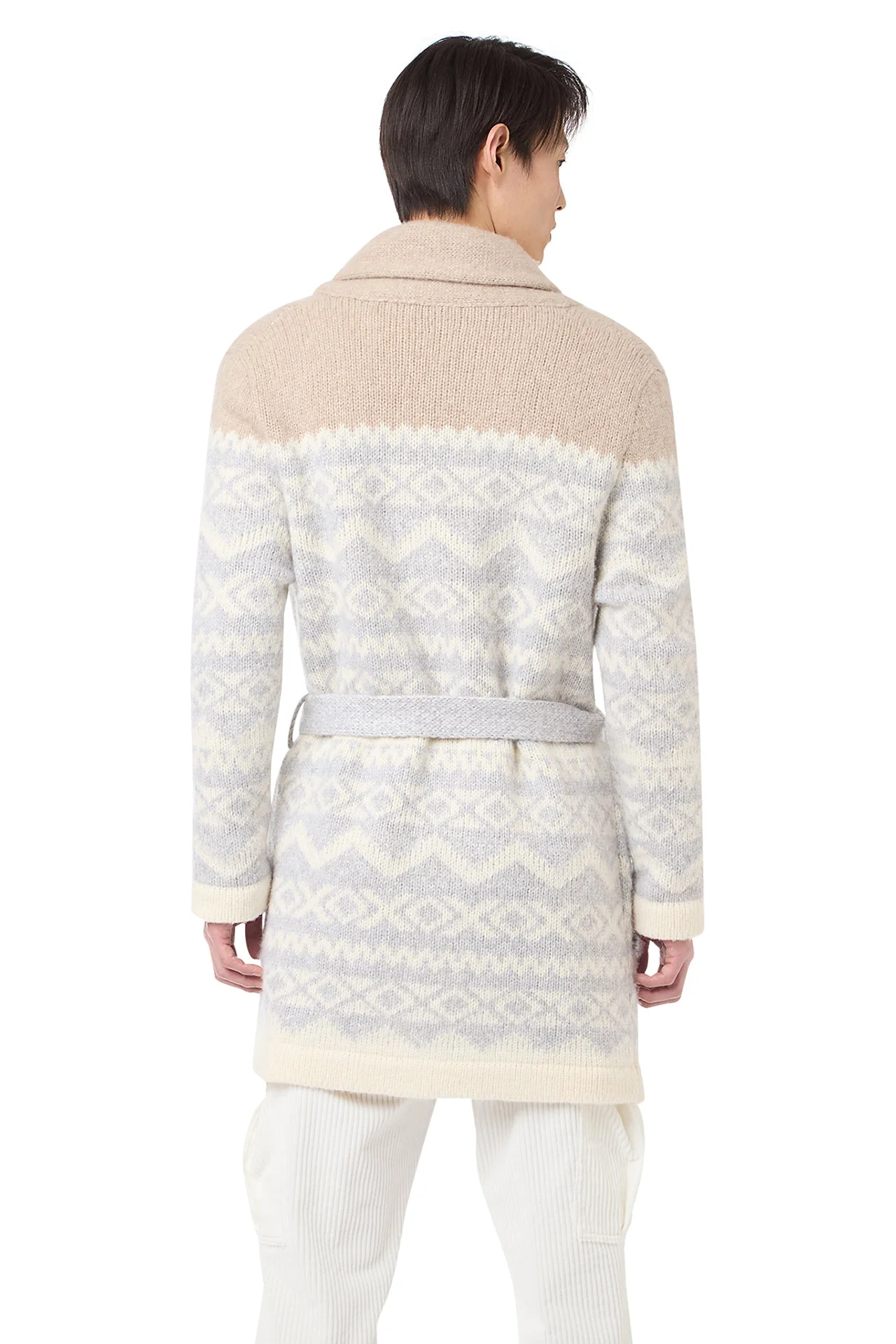 JACQUARD CARDIGAN SWEATER - Image 4