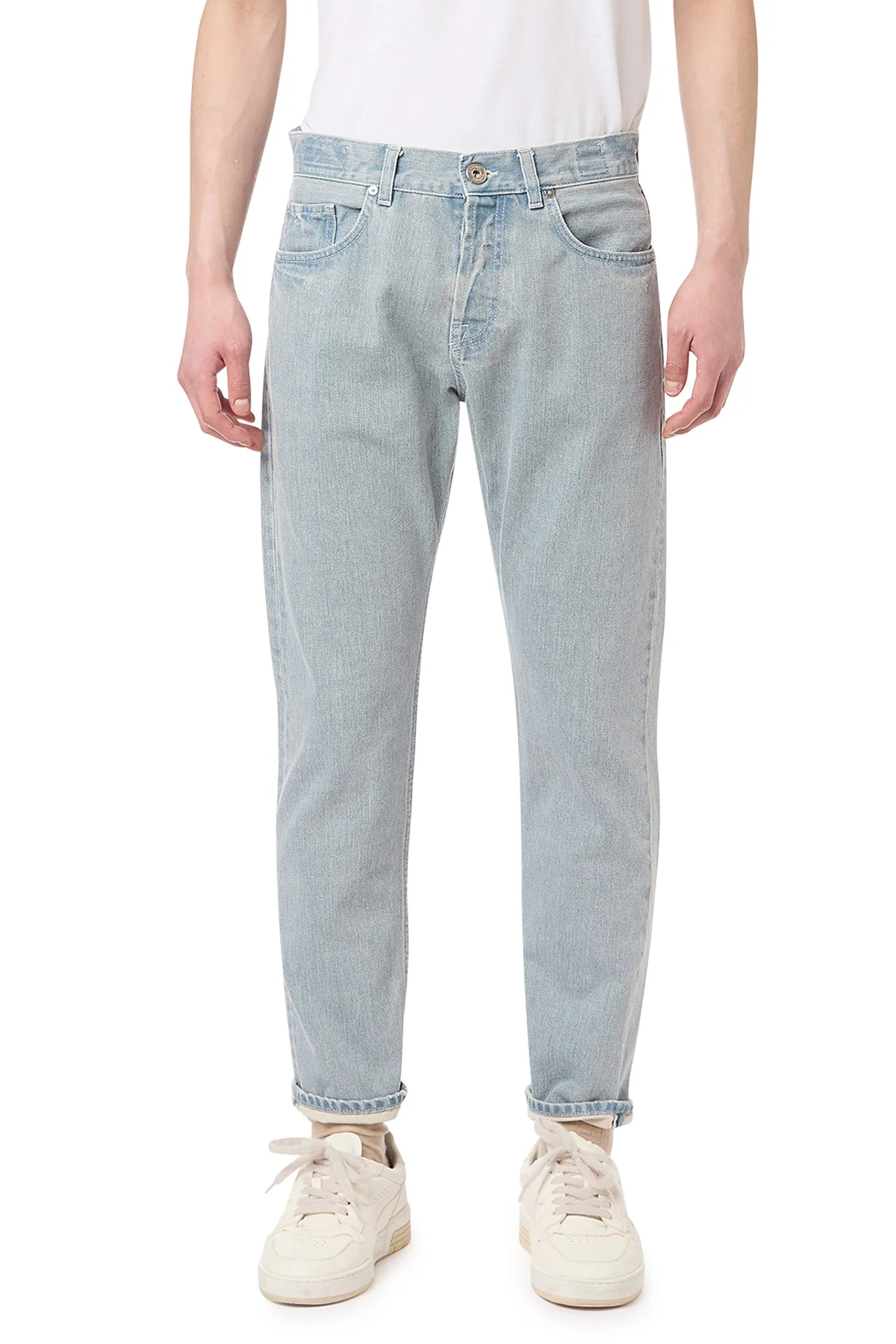 REGULAR FIT 5 POCKET TROUSERS - Image 2