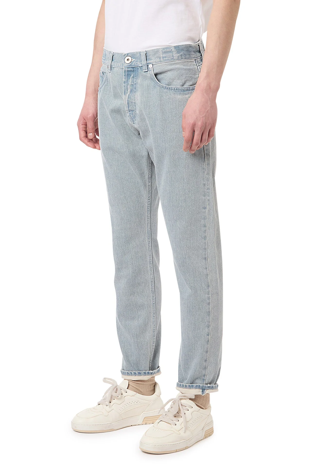 REGULAR FIT 5 POCKET TROUSERS - Image 3