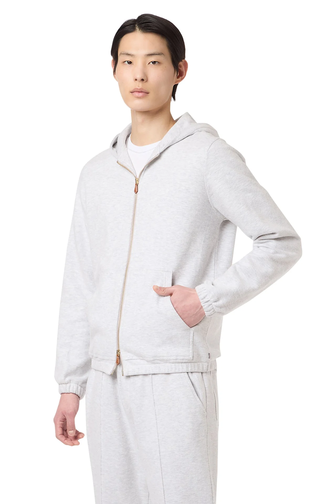 FULL ZIP HOODED SWEATSHIRT - Image 3