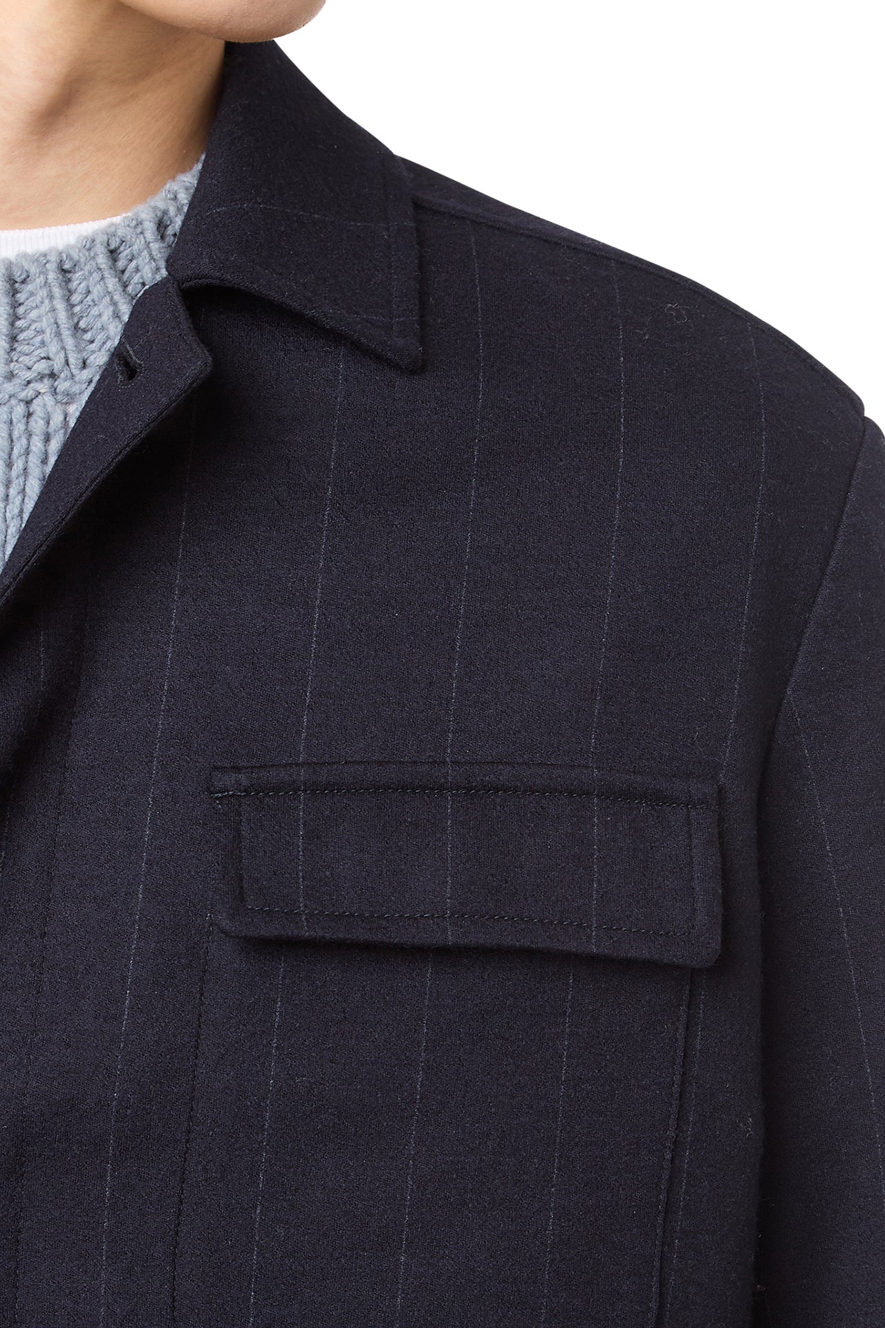 2-POCKET OVER-SHIRT JACKET - Image 5