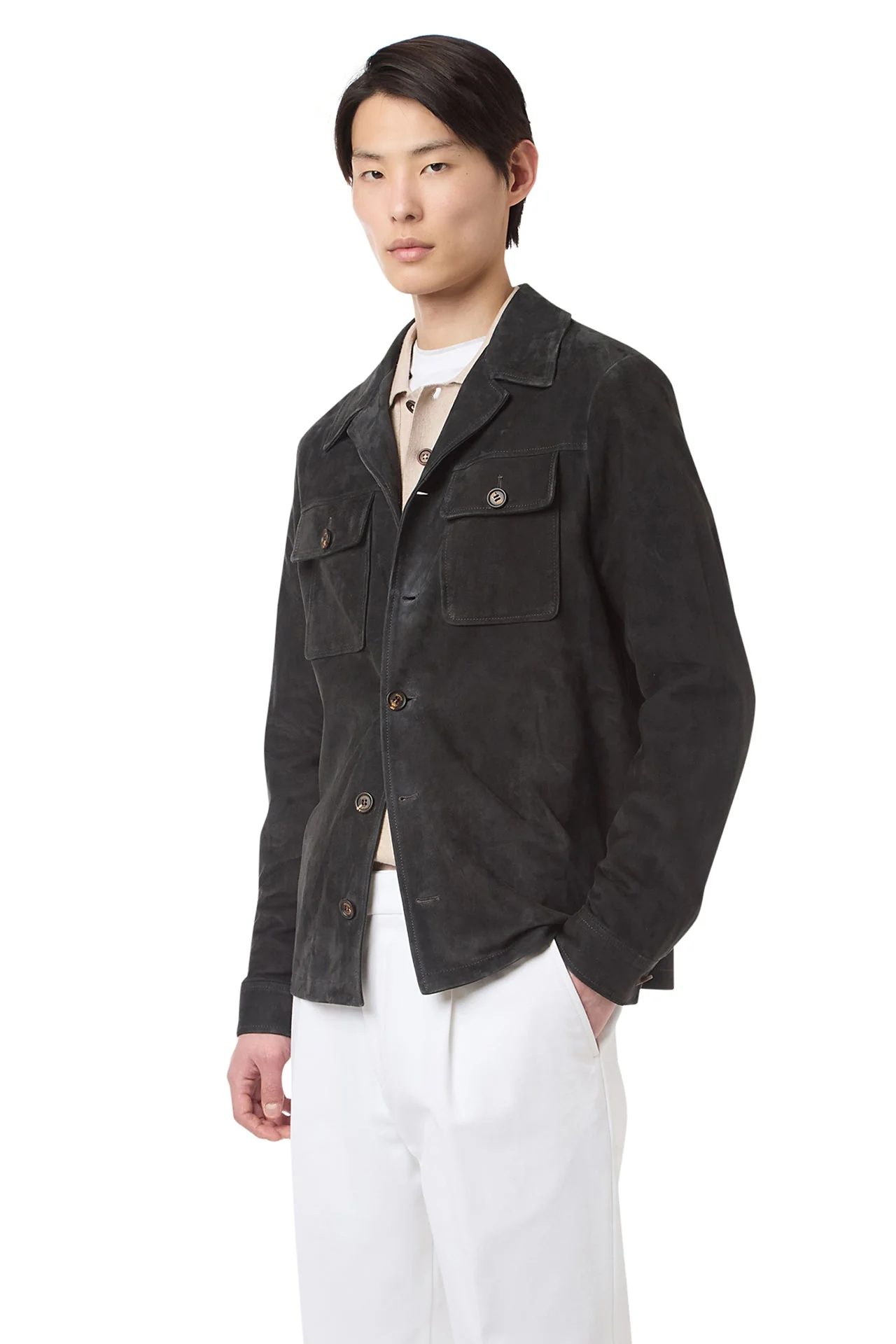 UNLINED SHIRT JACKET - Image 3