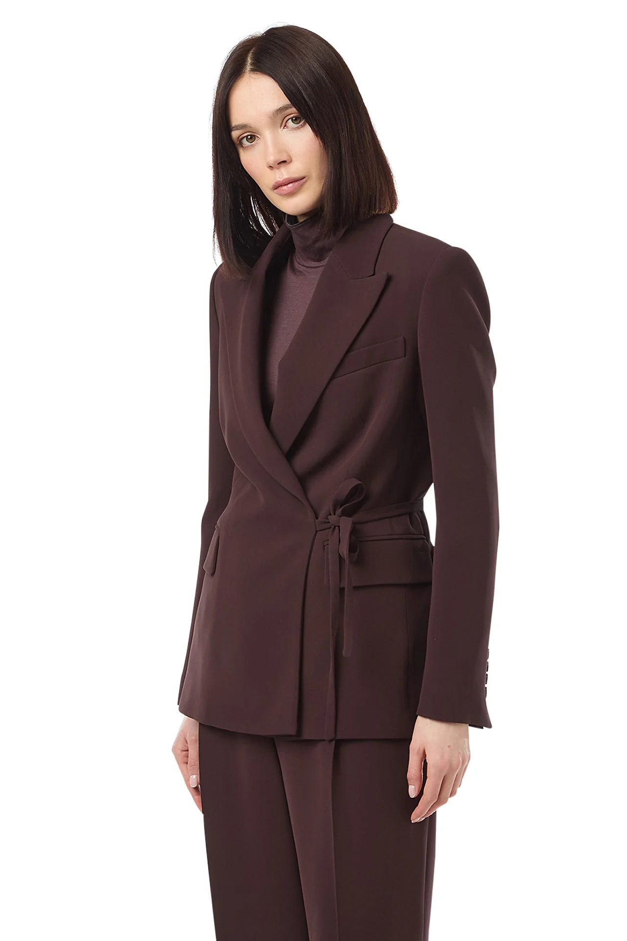DOUBLE-BREASTED JACKET WITH LACE - Image 3