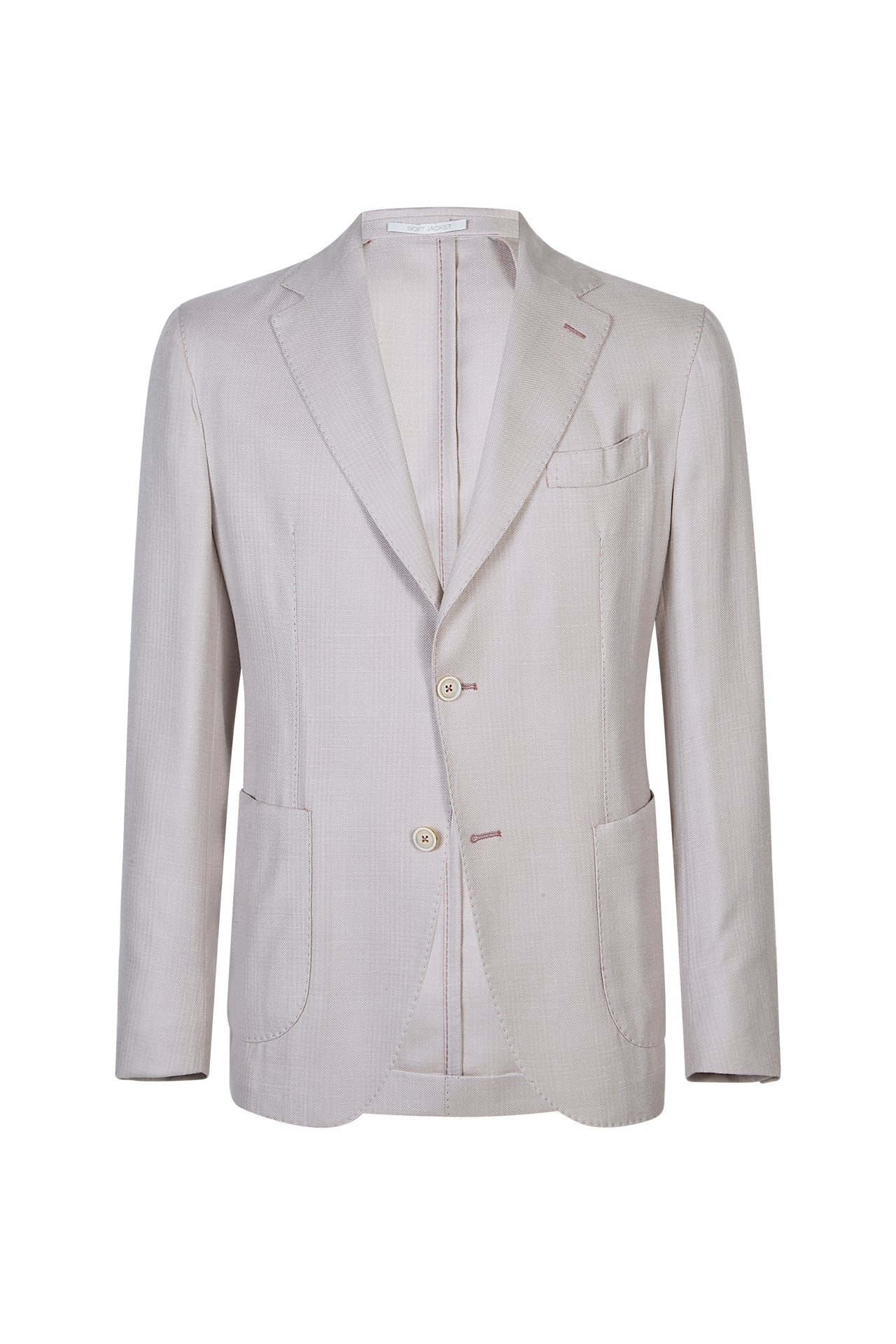 Men's Single-Breasted Cashmere Silk Linen Jacket | Eleventy