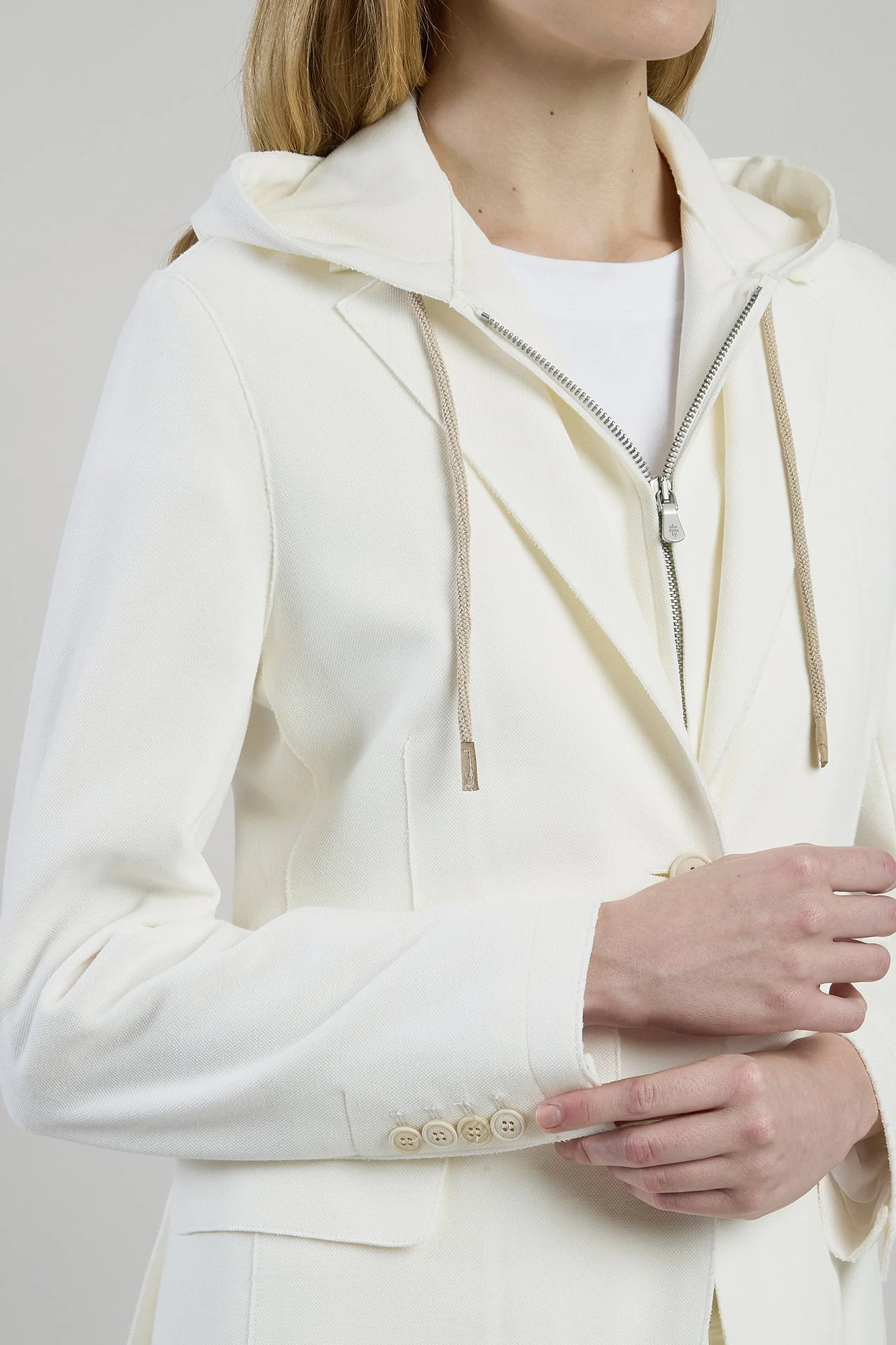 SINGLE-BREASTED JACKET WITH BIB - Image 4