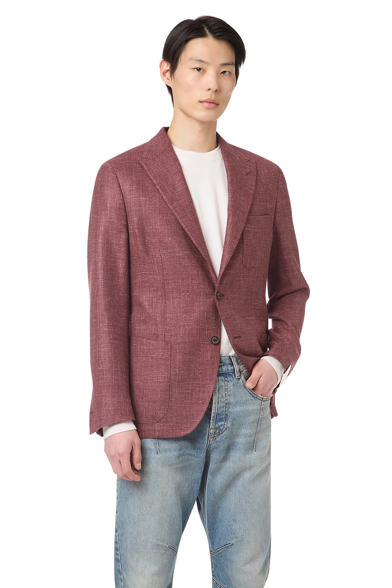 SOFT JACKET WITH 3 PATCH POCKETS - Image 3