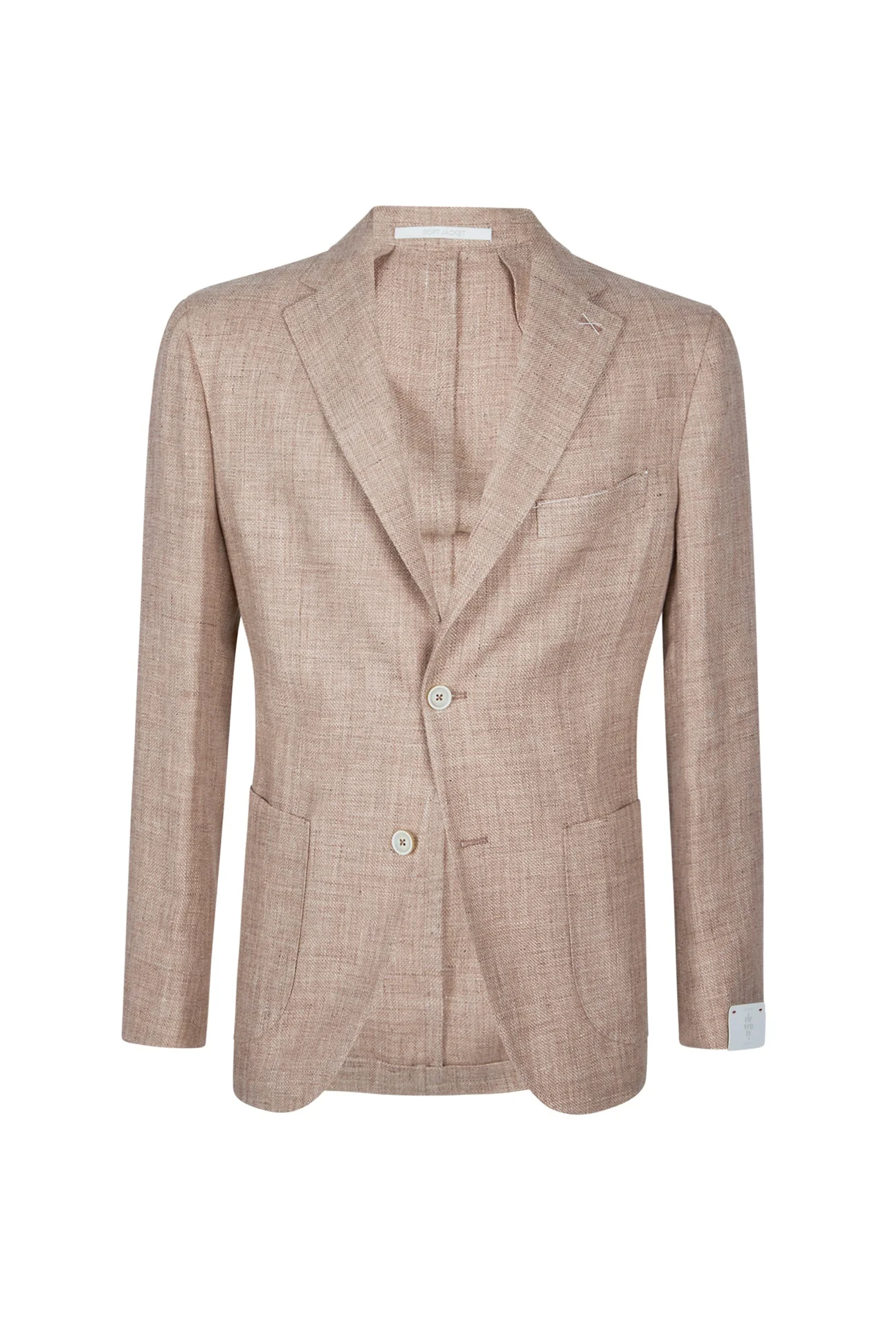 Slim Fit Single-Breasted Linen and Wool Jacket | Eleventy