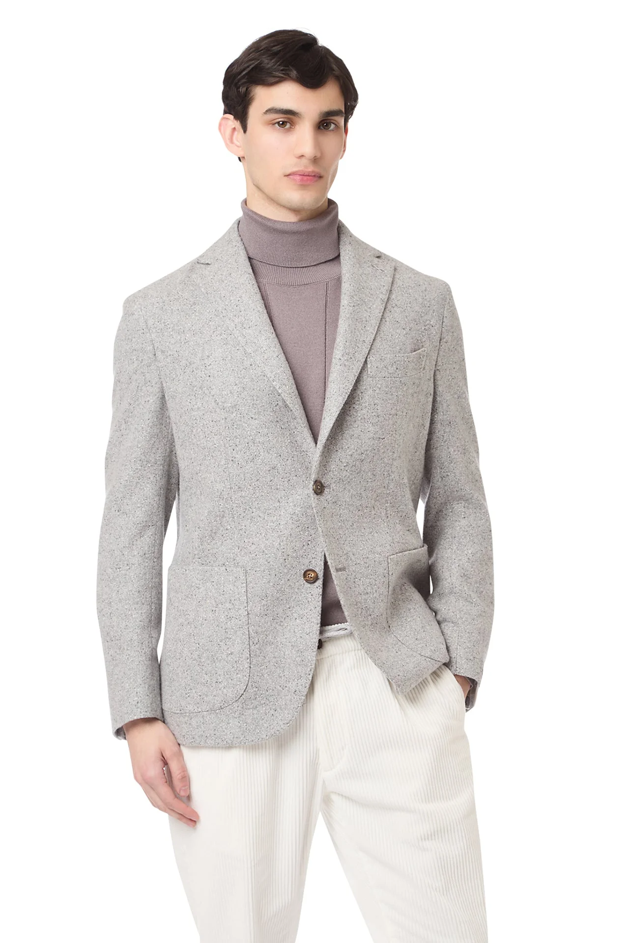 SOFT JACKET WITH PATCH POCKET - Image 2