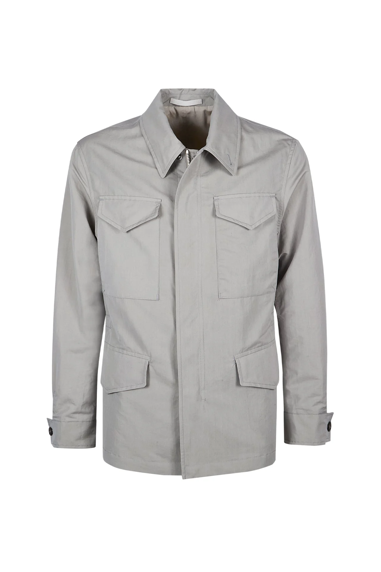 Men's Cotton and Silk Safari Jacket | Eleventy
