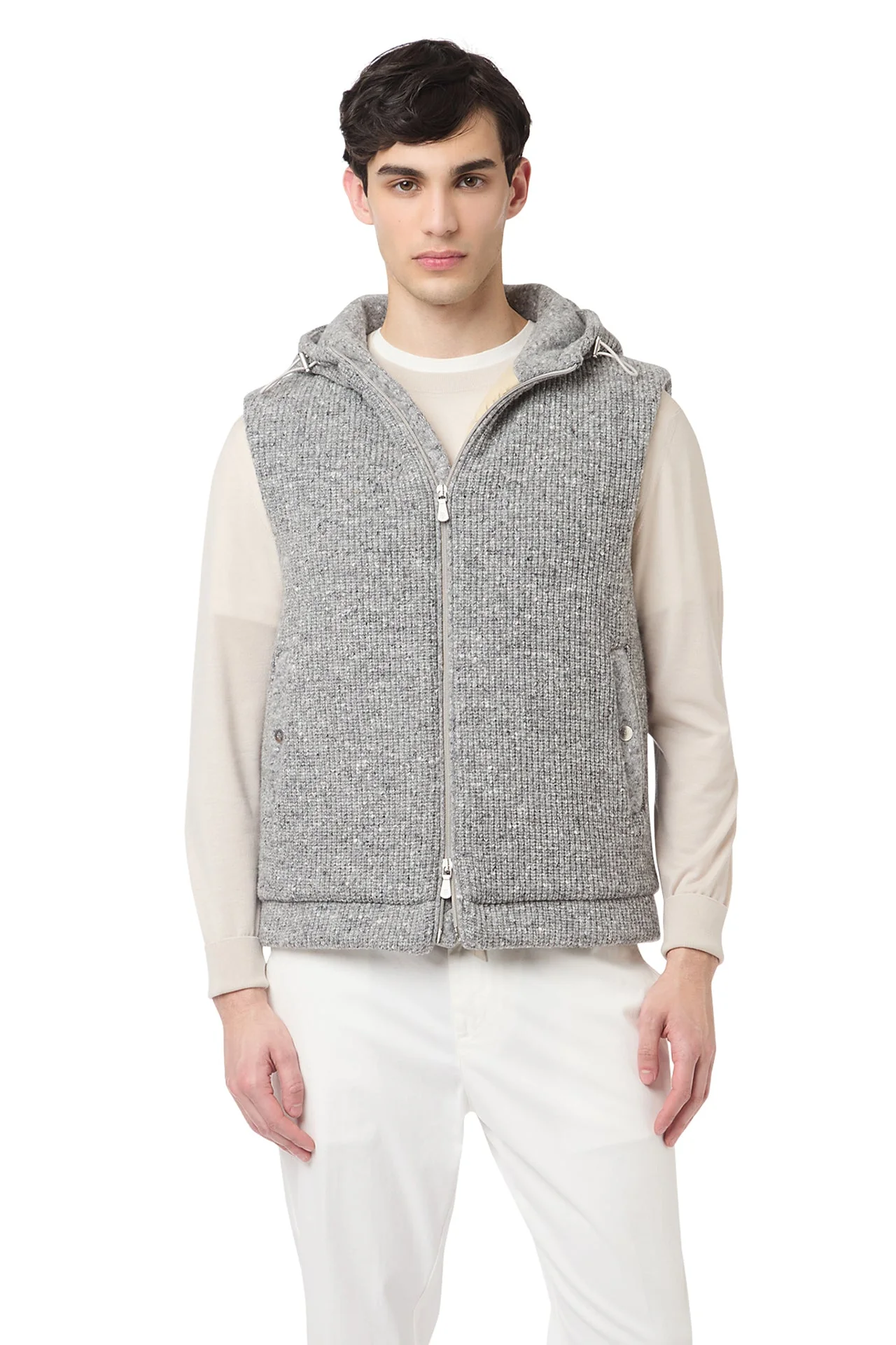 HOODED VEST - Image 2