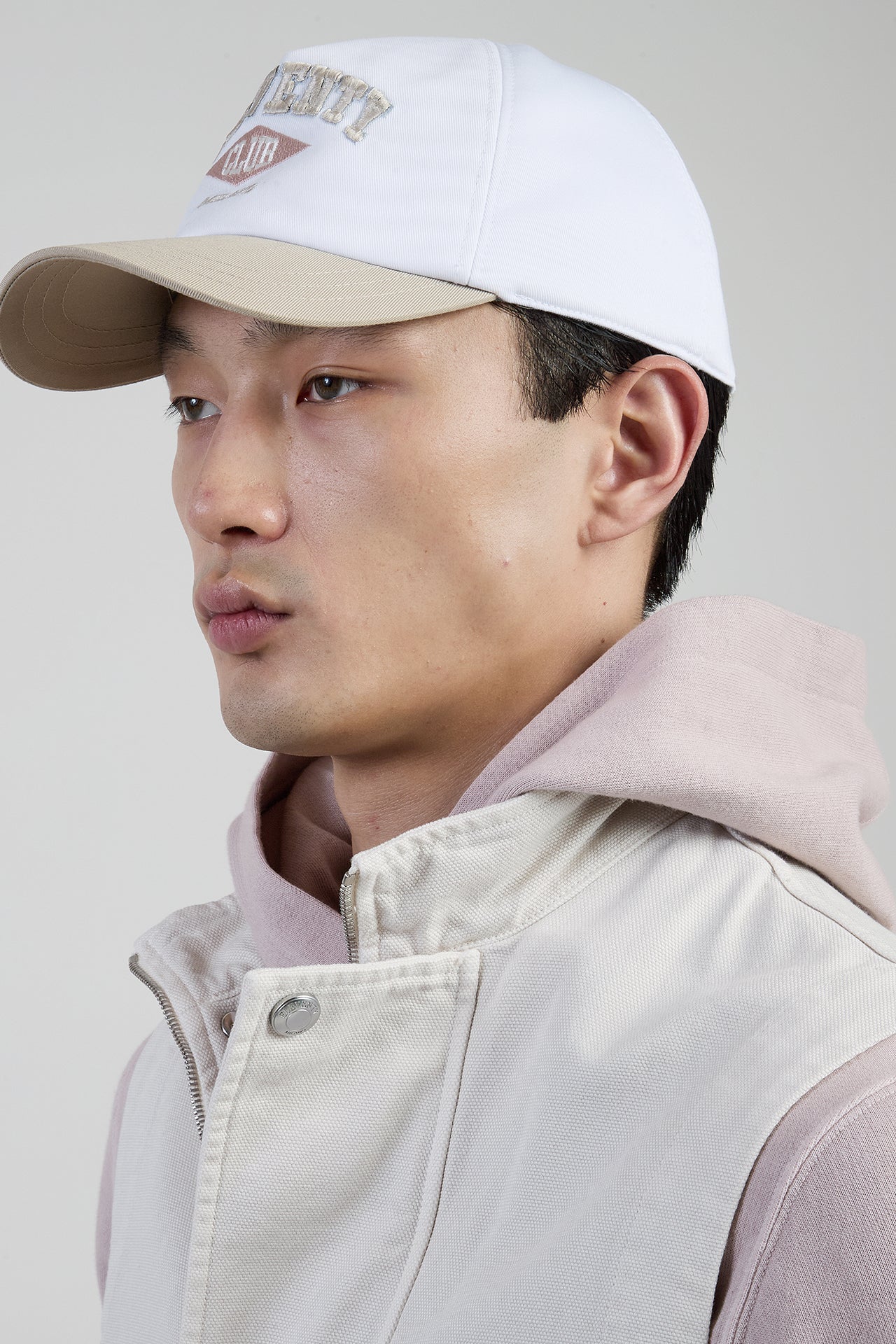 Men's Garment-Dyed Cotton Work Vest with Pockets | Eleventy - Image 4