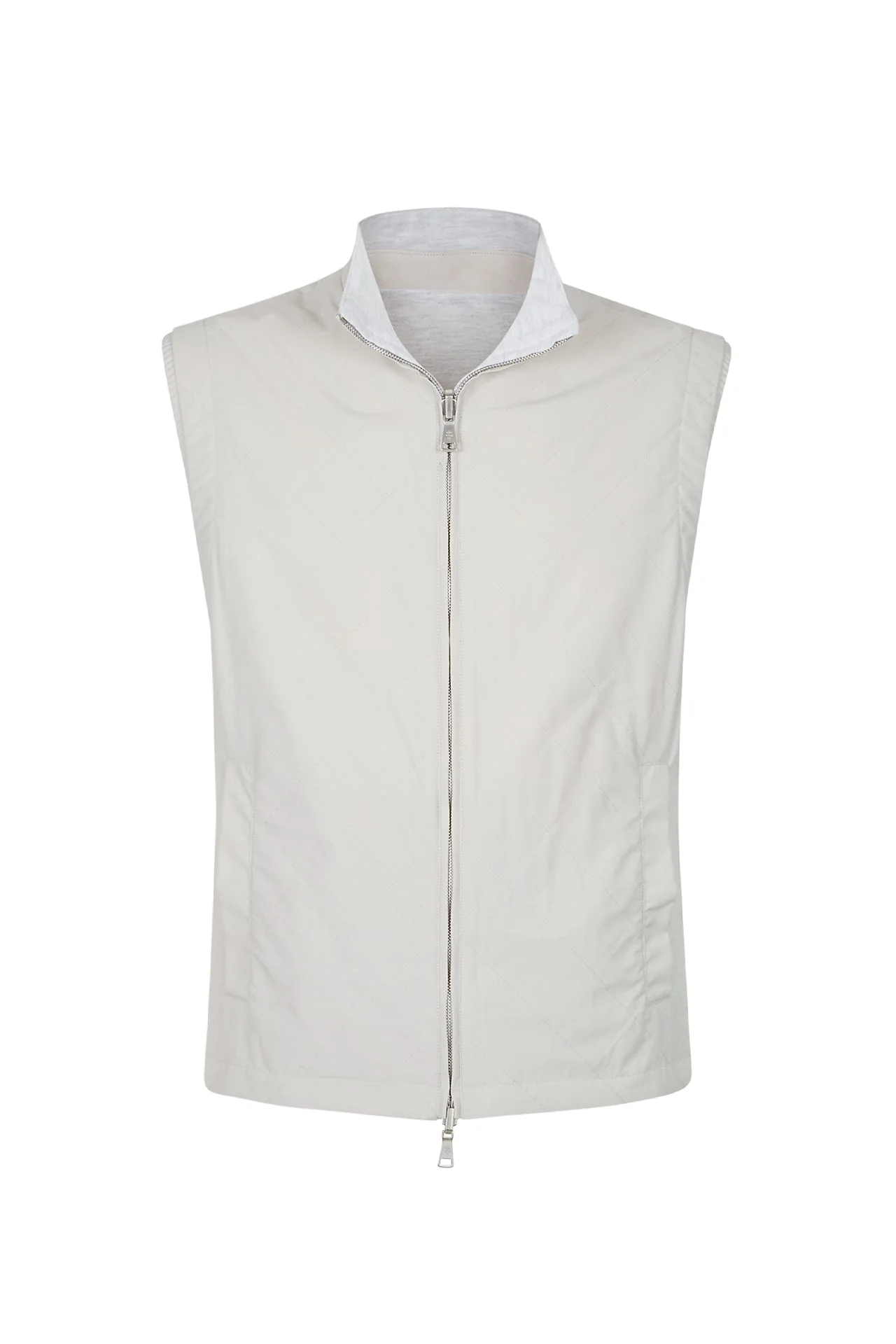 Reversible Cotton Linen and Wool Nylon Vest | Eleventy