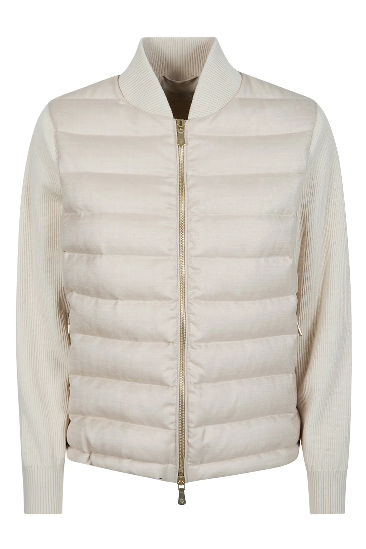 Women's Wool Silk Linen Micro Herringbone Jacket | Eleventy