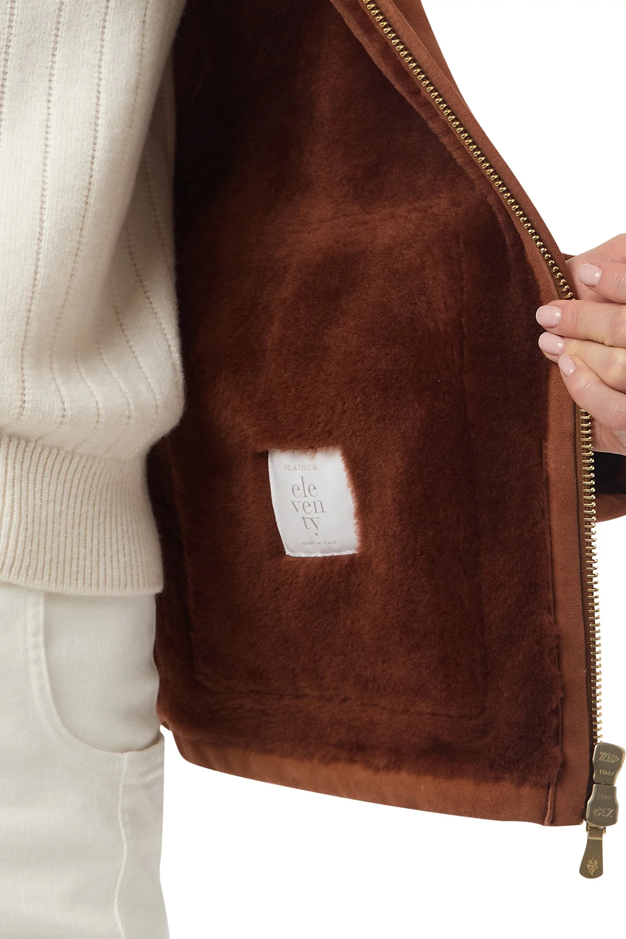 SHEARLING AVIATOR JACKET - Image 5