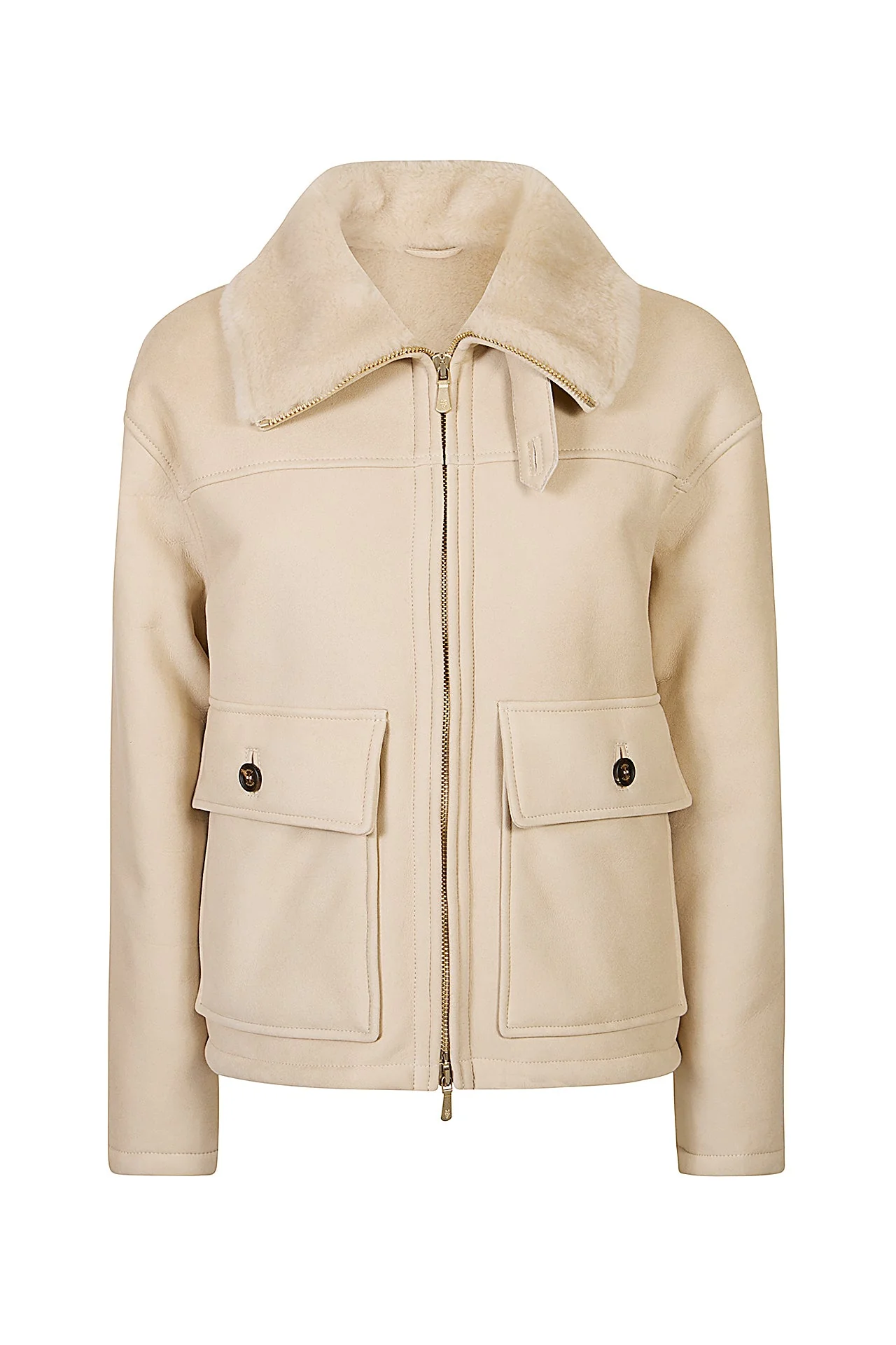 SHEARLING AVIATOR JACKET - Image 6