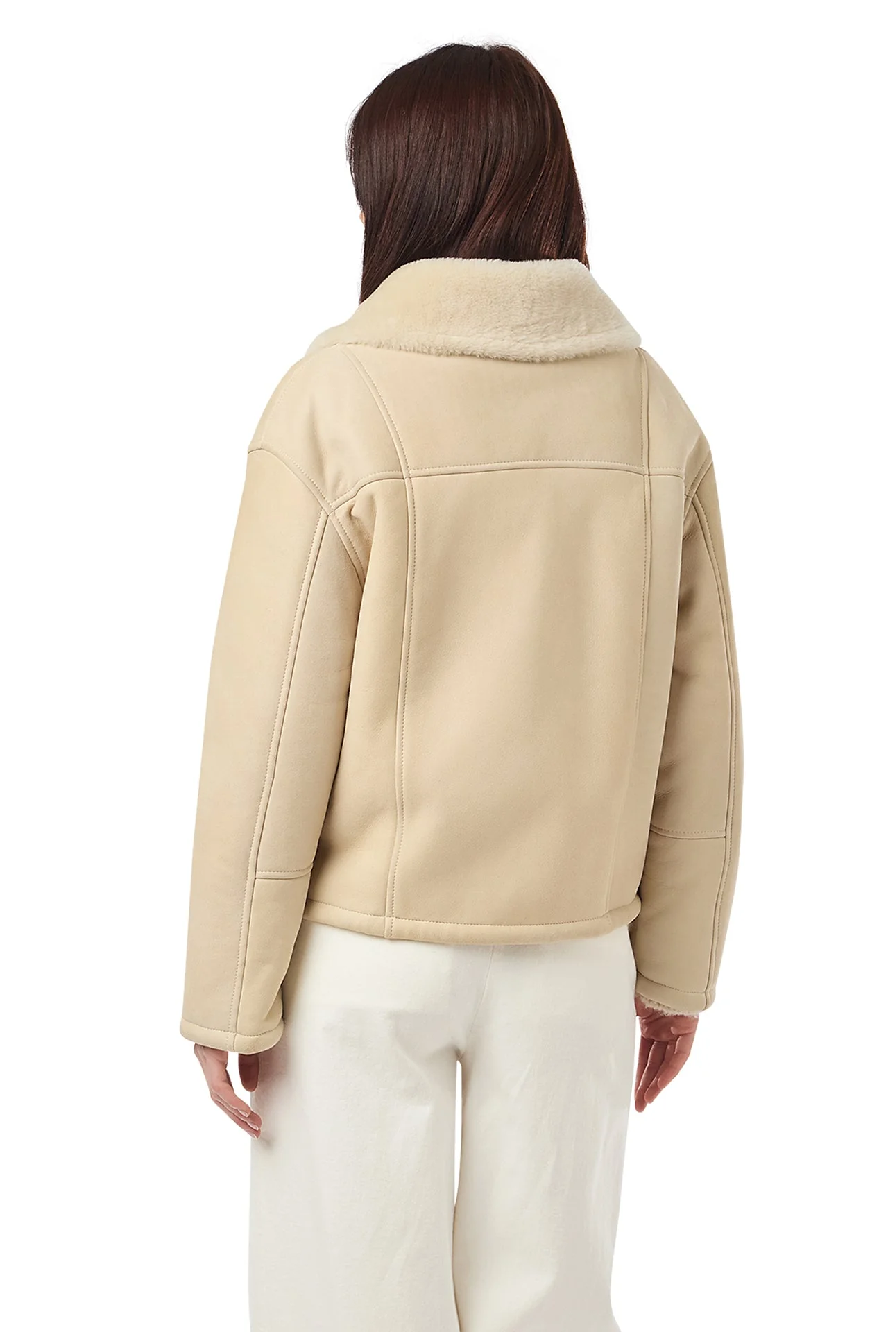 SHEARLING AVIATOR JACKET - Image 9