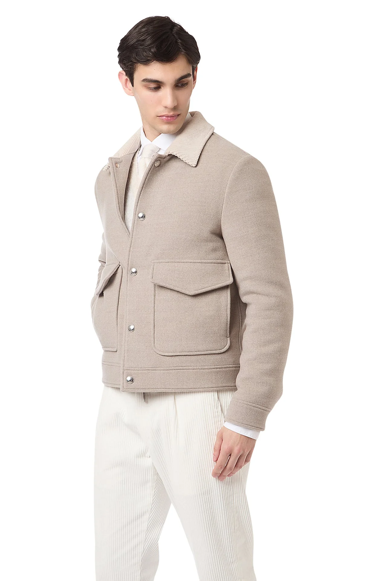 VELVET COLLAR JACKET - Image 3