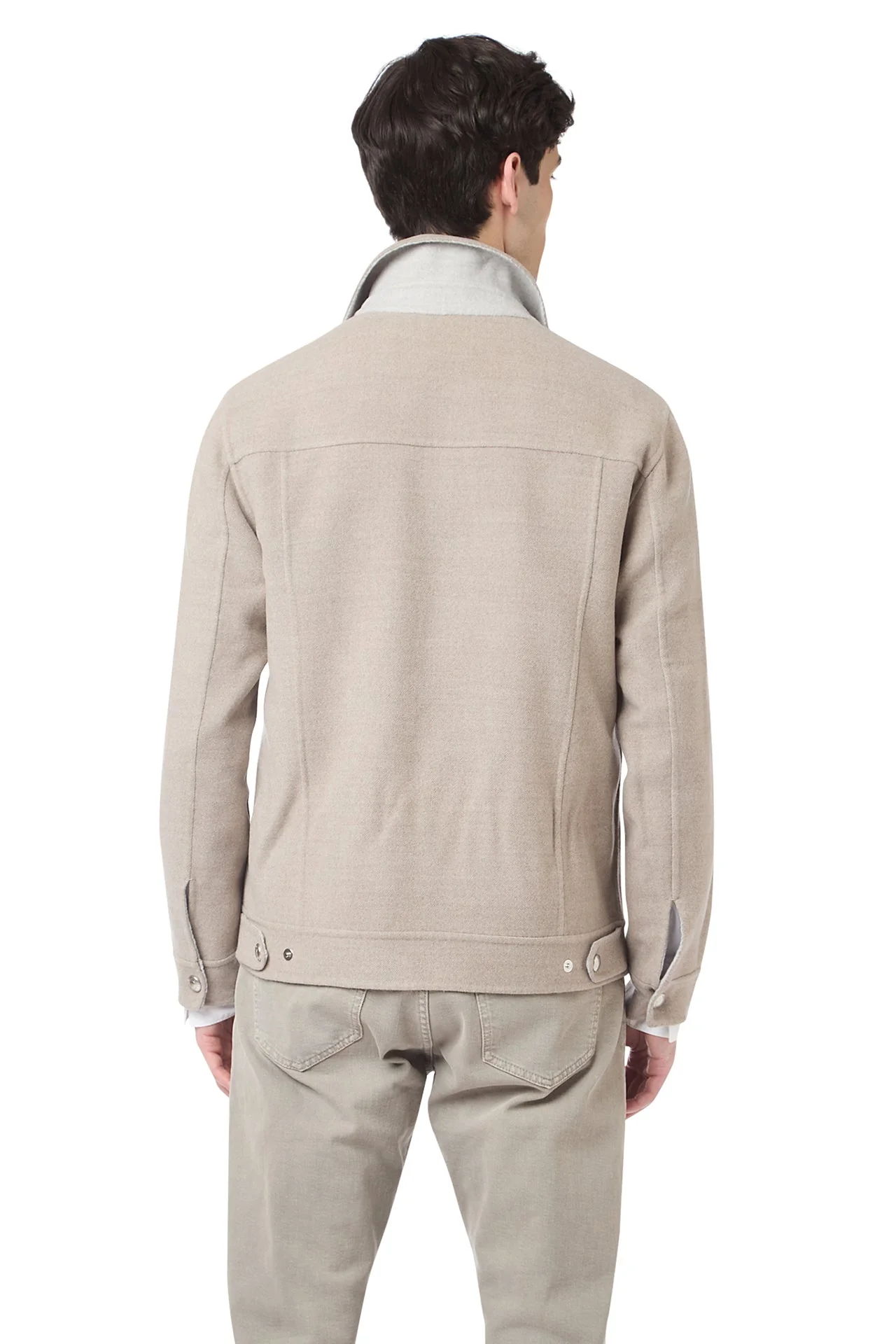 DENIM WOOL JACKET - Image 4