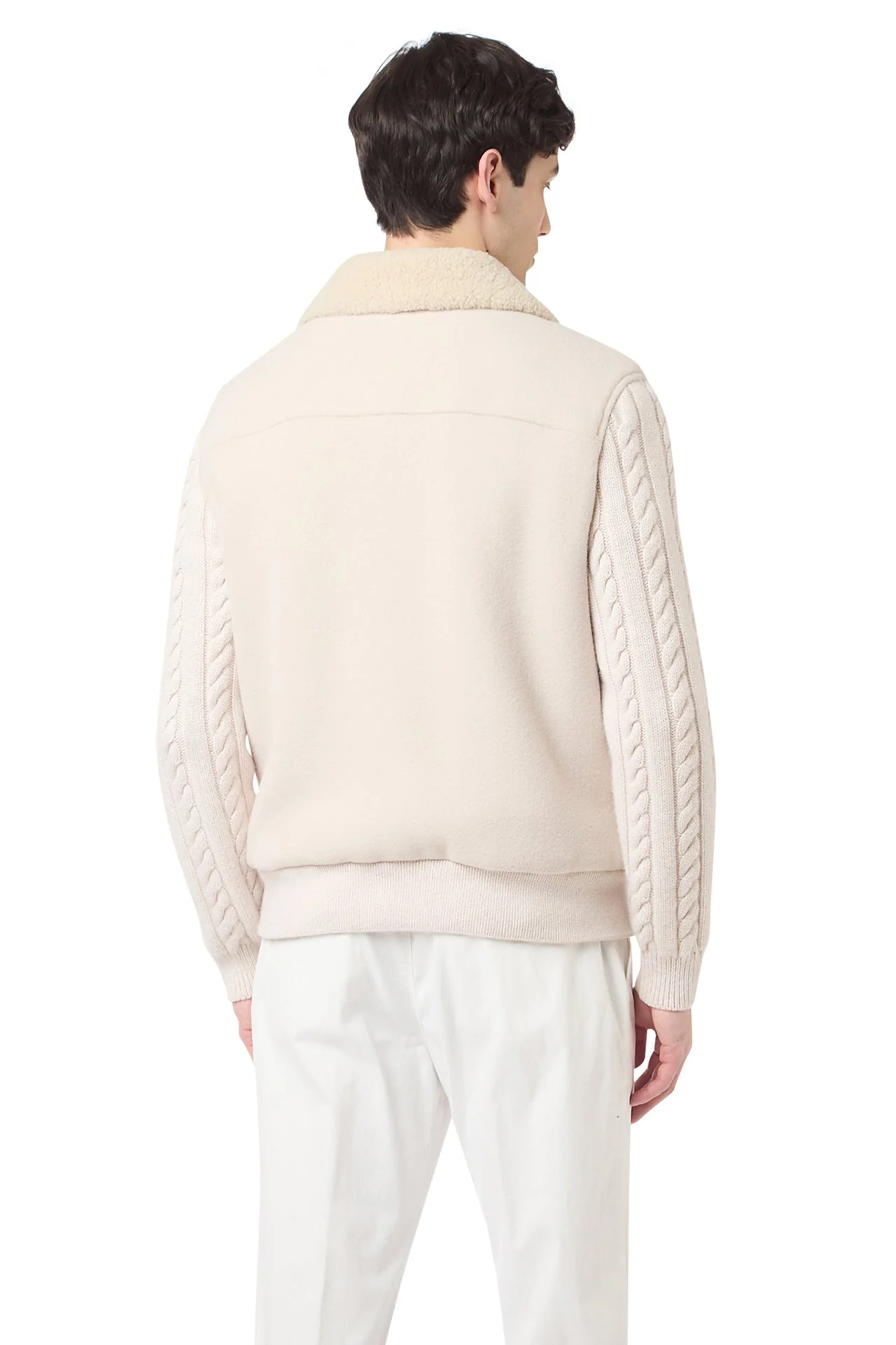 JACKET WITH SHEARLING LINING - Image 4