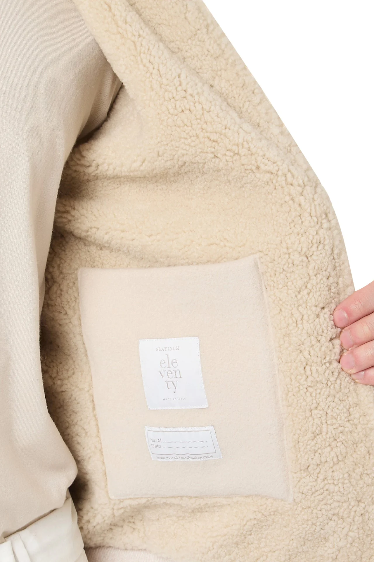 JACKET WITH SHEARLING LINING - Image 5