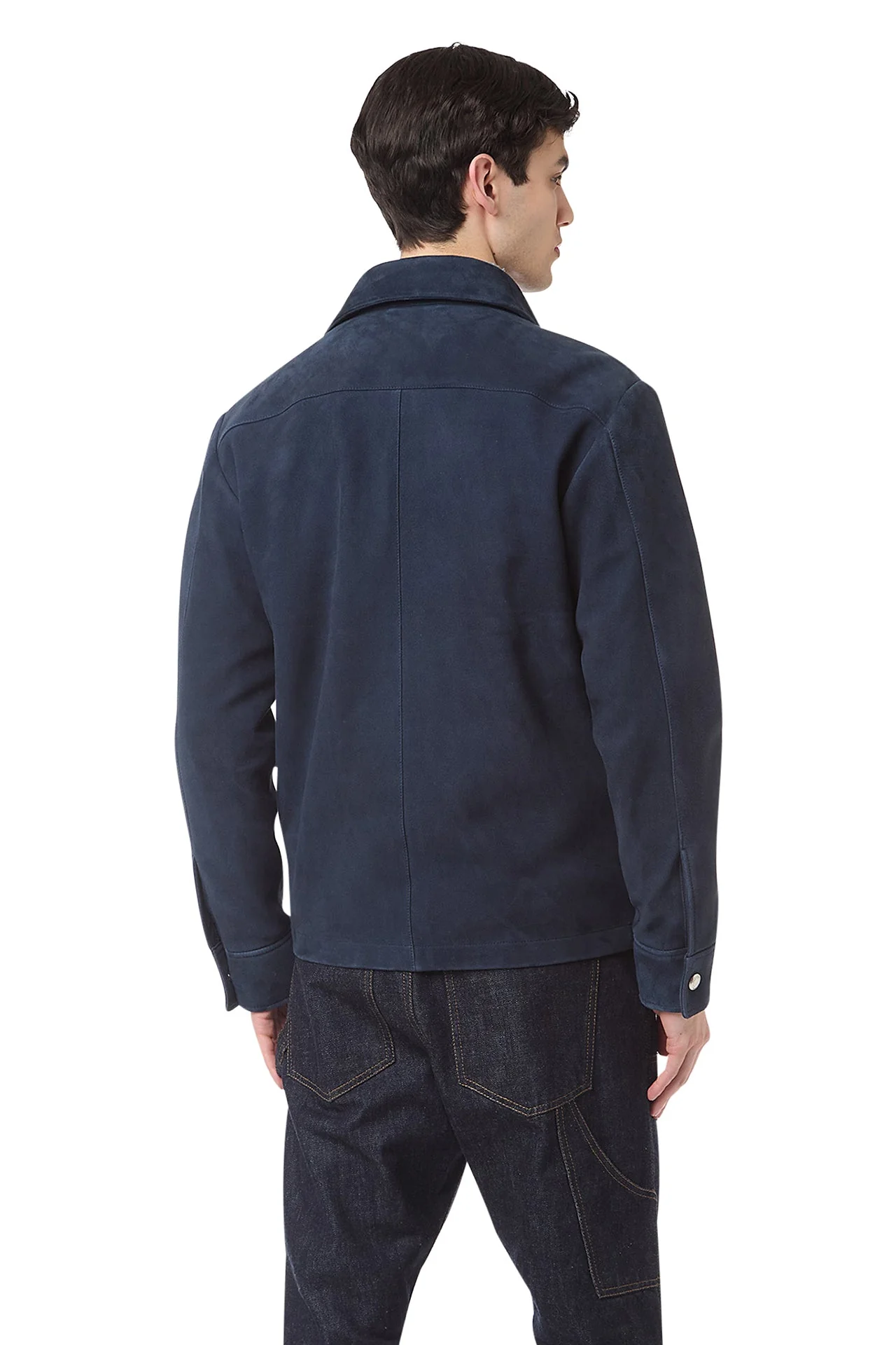 SUEDE OVERSHIRT JACKET - Image 4