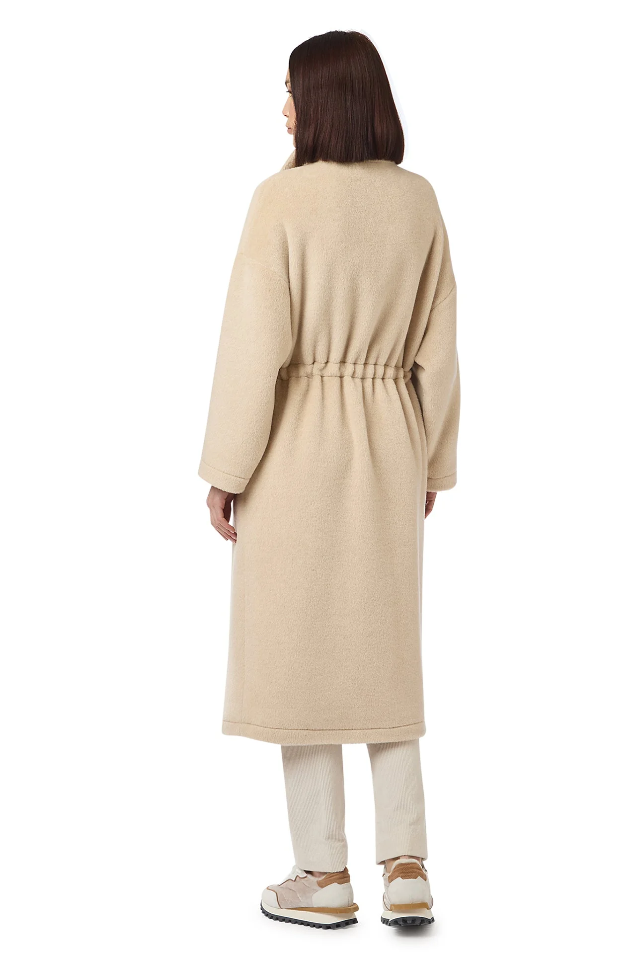 LONG BI-MATERIAL PARKA - Image 4