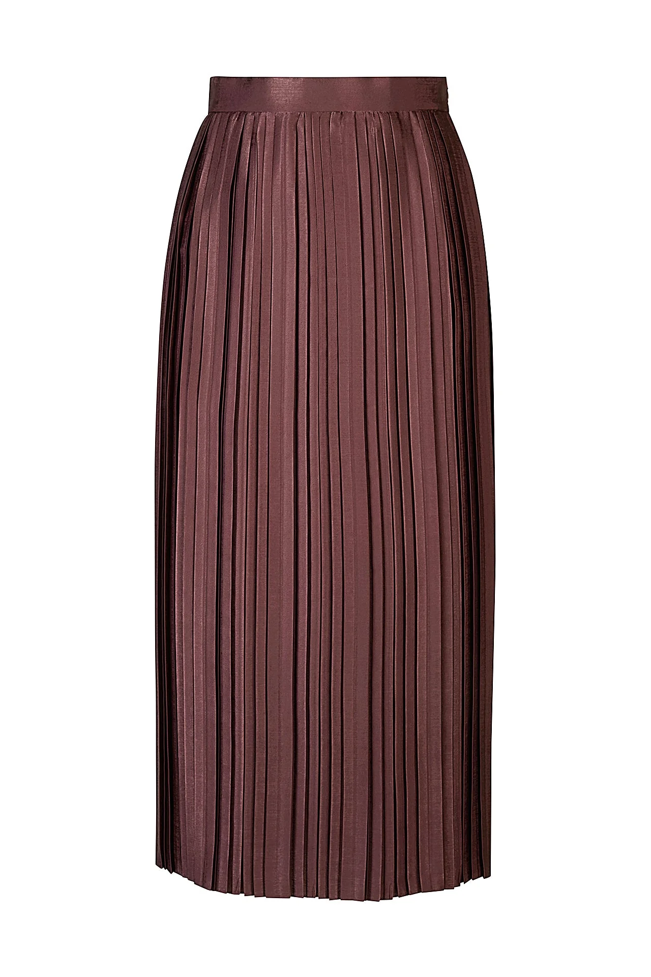 LONG PLEATED SKIRT