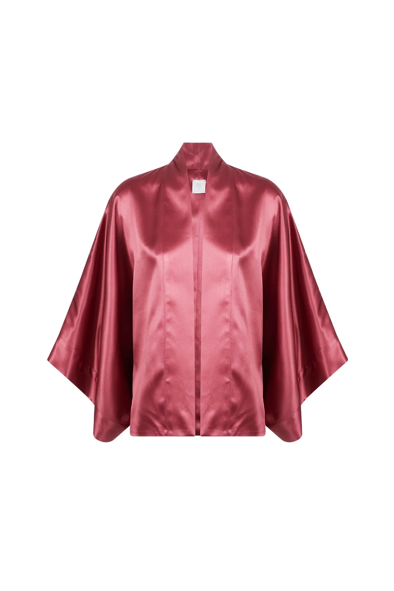Short Kimono in Double Comasca Silk Satin | Eleventy