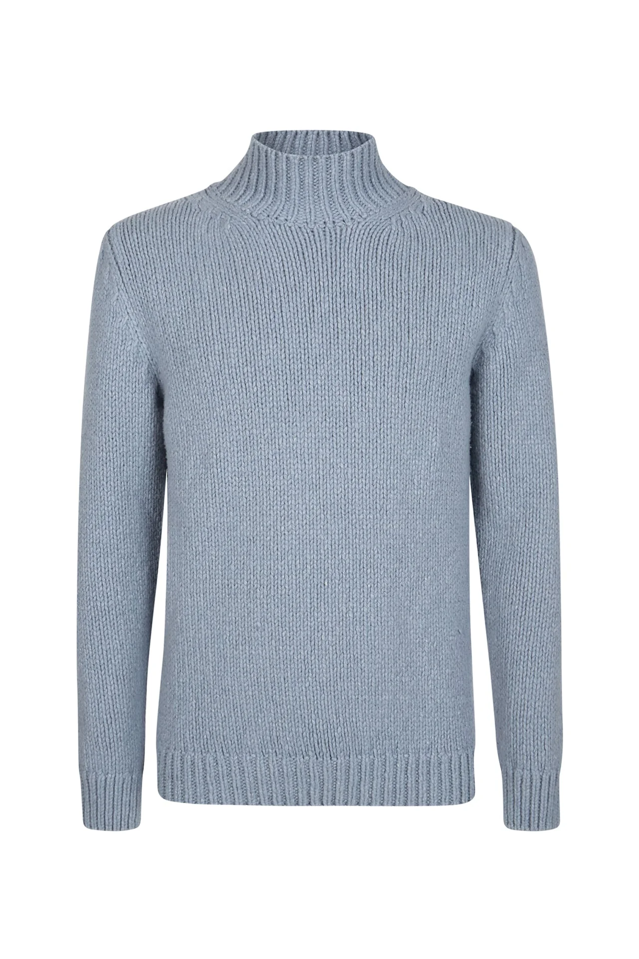 WOOL VULCANO NECK SWEATER