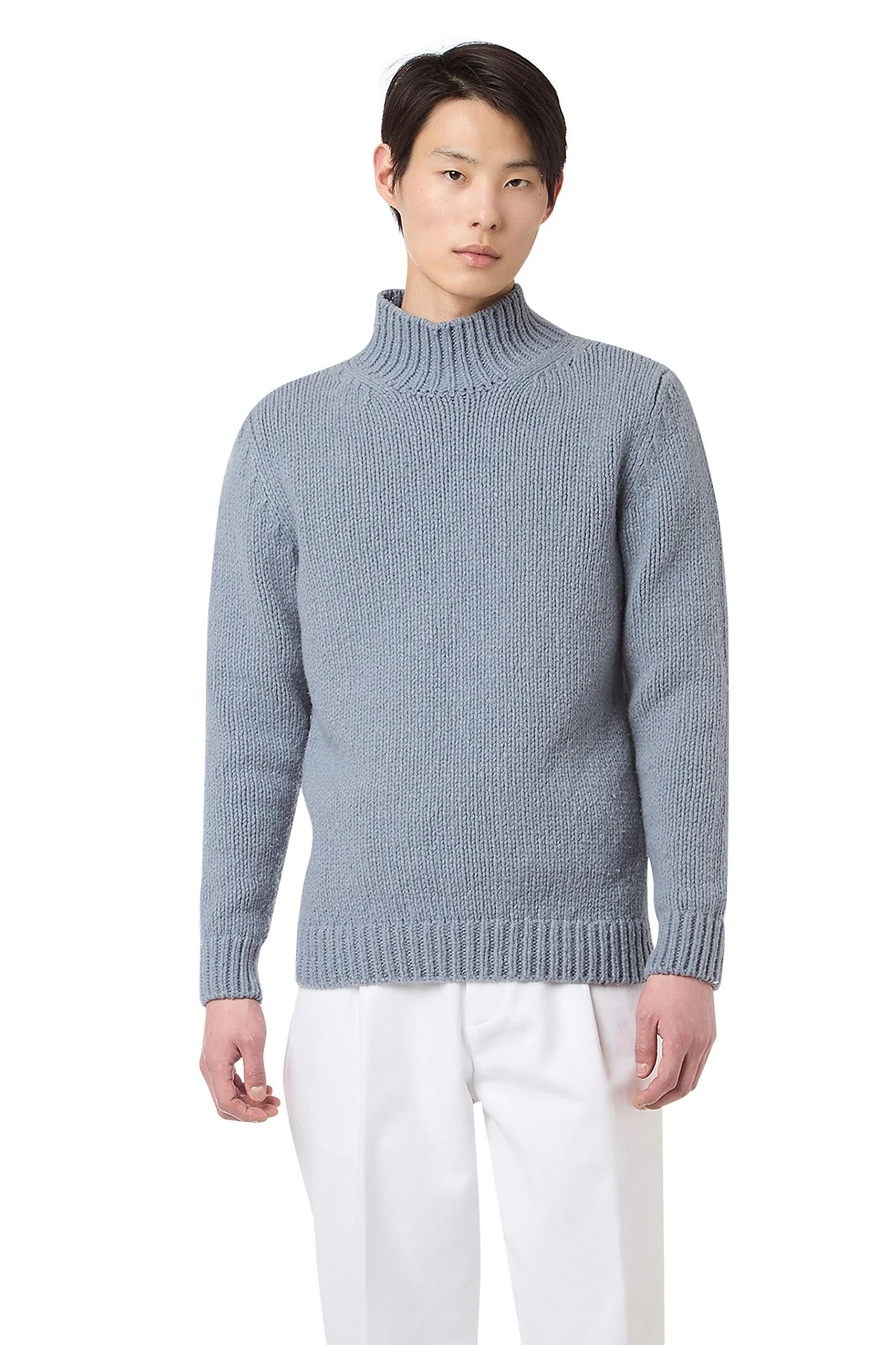 WOOL VULCANO NECK SWEATER - Image 2
