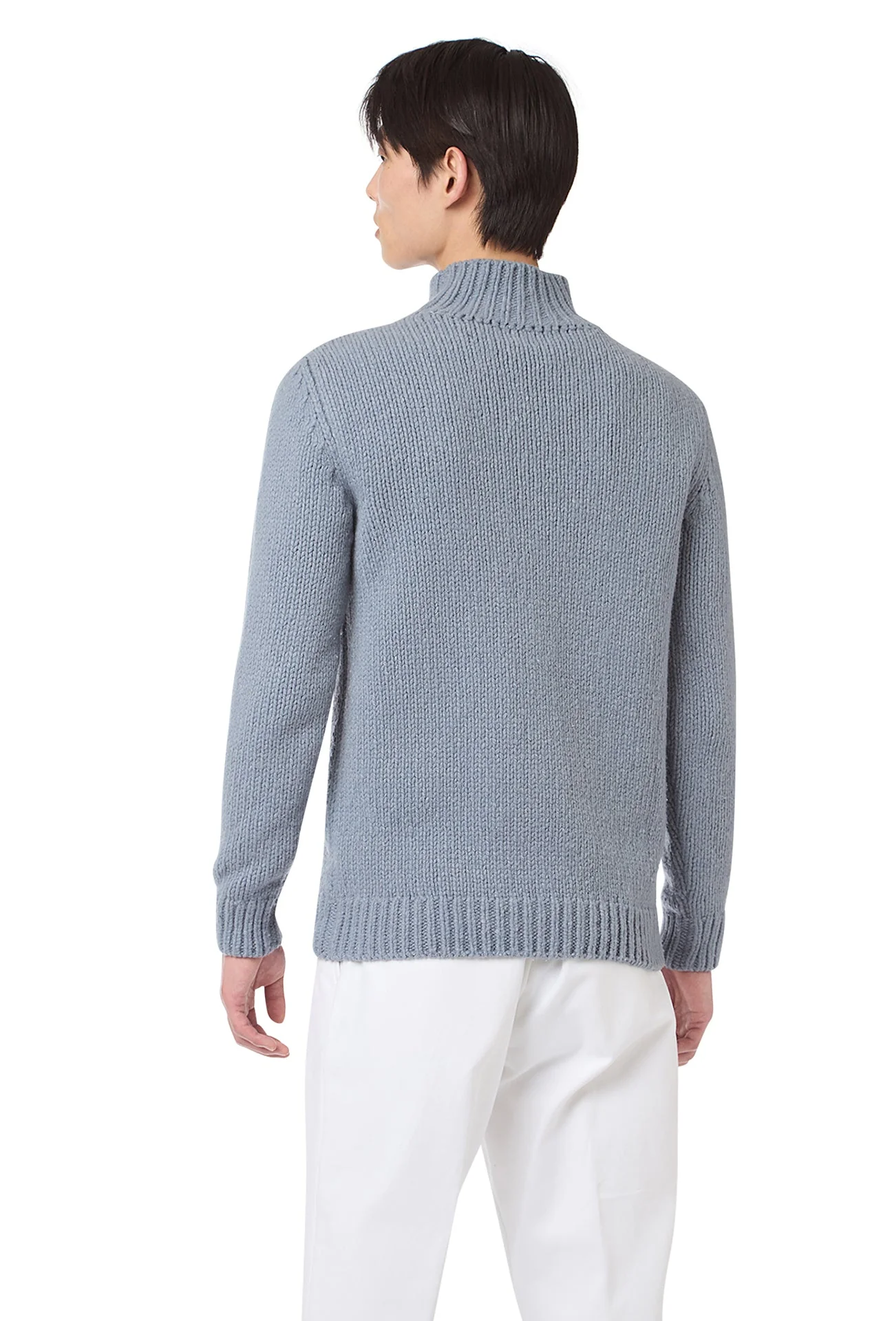 WOOL VULCANO NECK SWEATER - Image 4