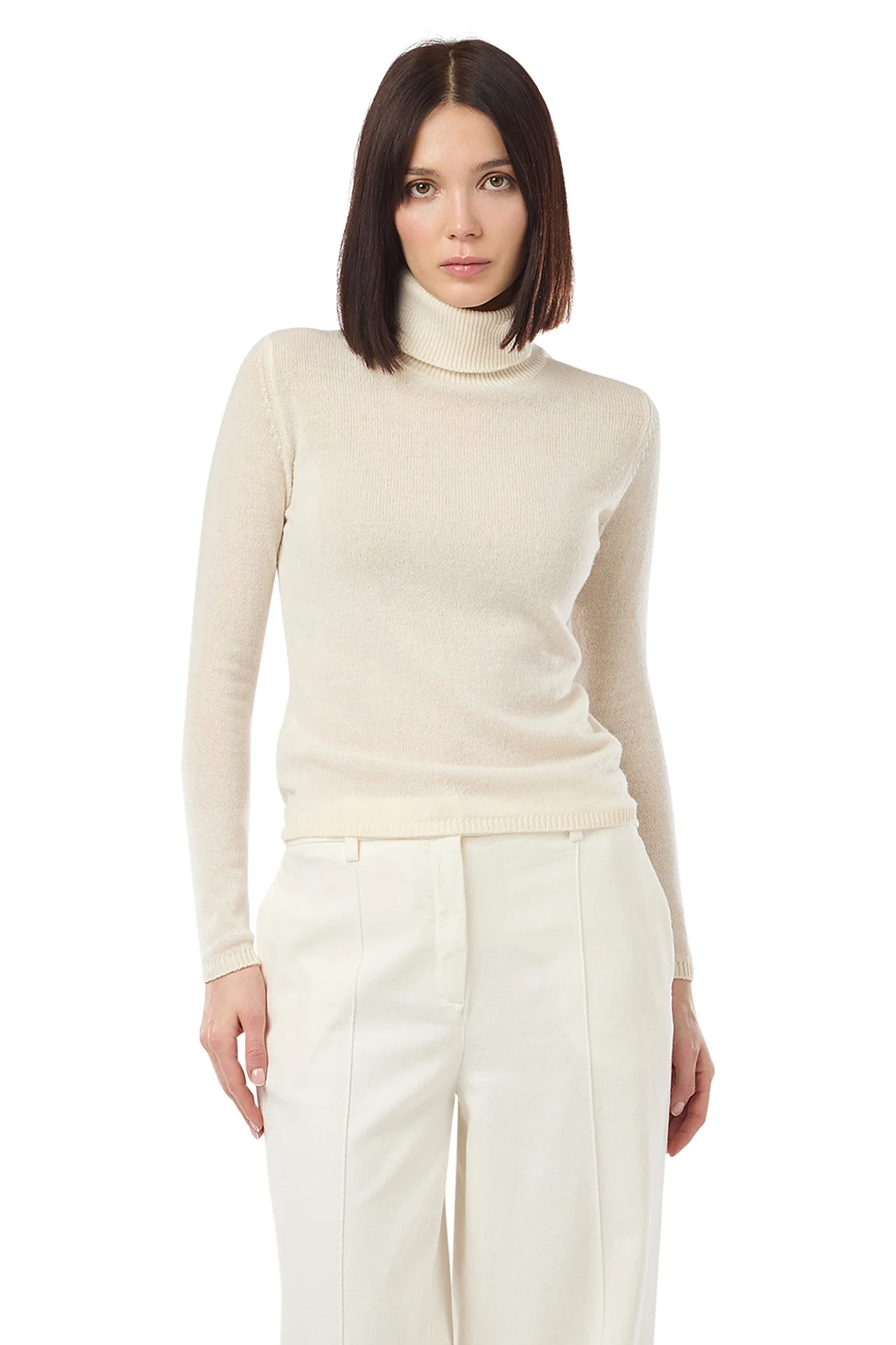 GAUZE TURTLENECK SWEATER - Image 2