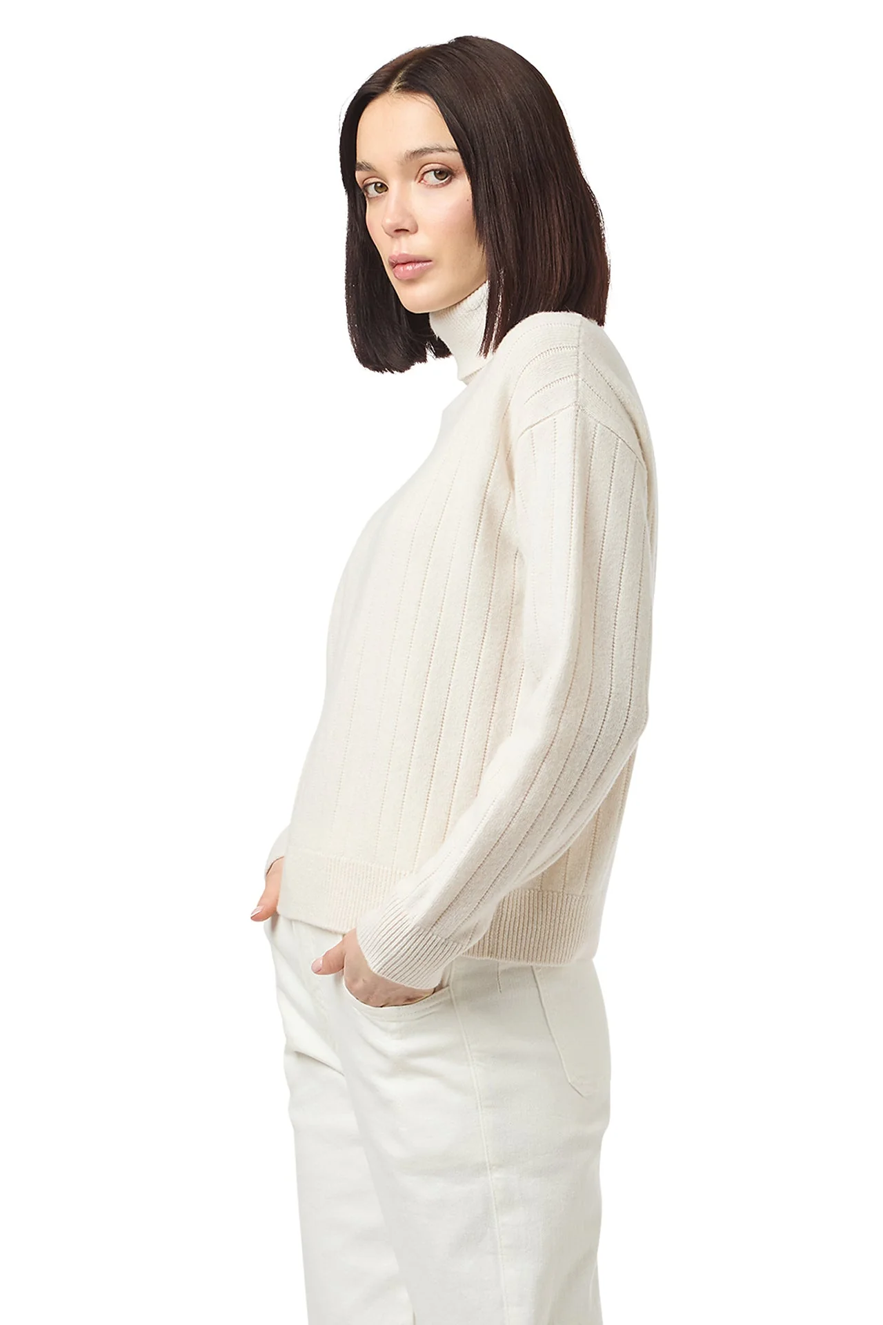RIBBED TURTLENECK SWEATER - Image 3