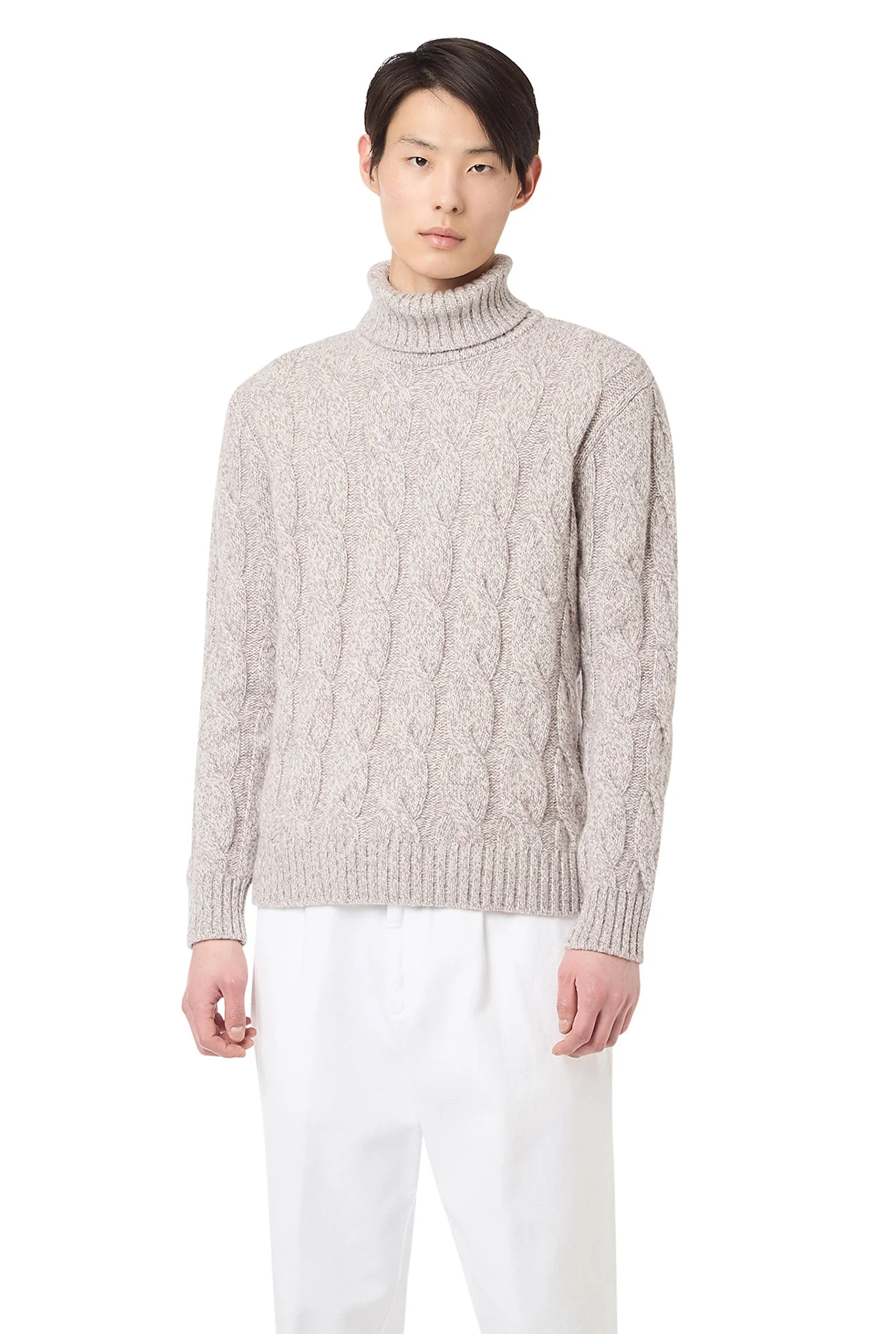 TURTLENECK BRAID SWEATER - Image 2