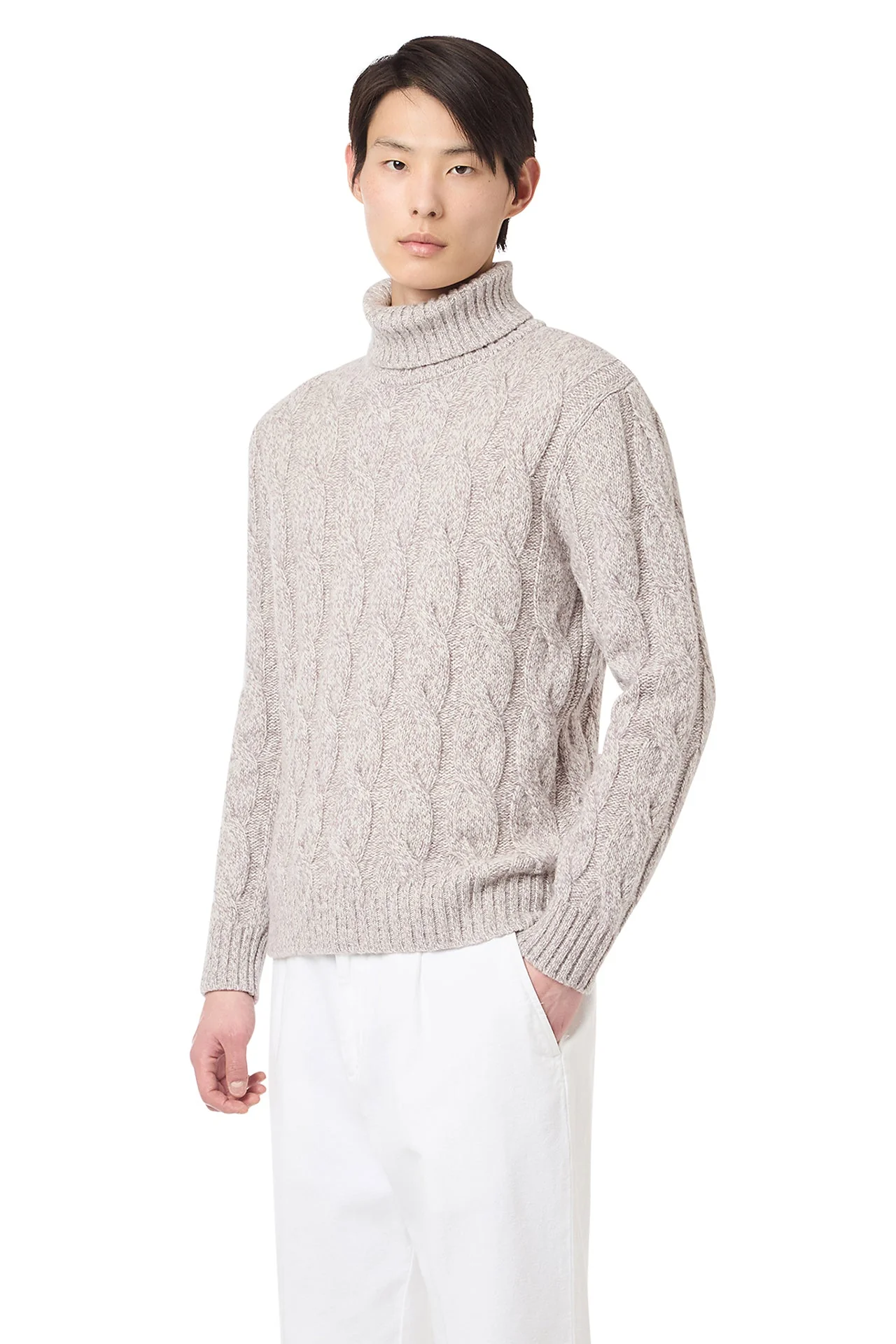 TURTLENECK BRAID SWEATER - Image 3