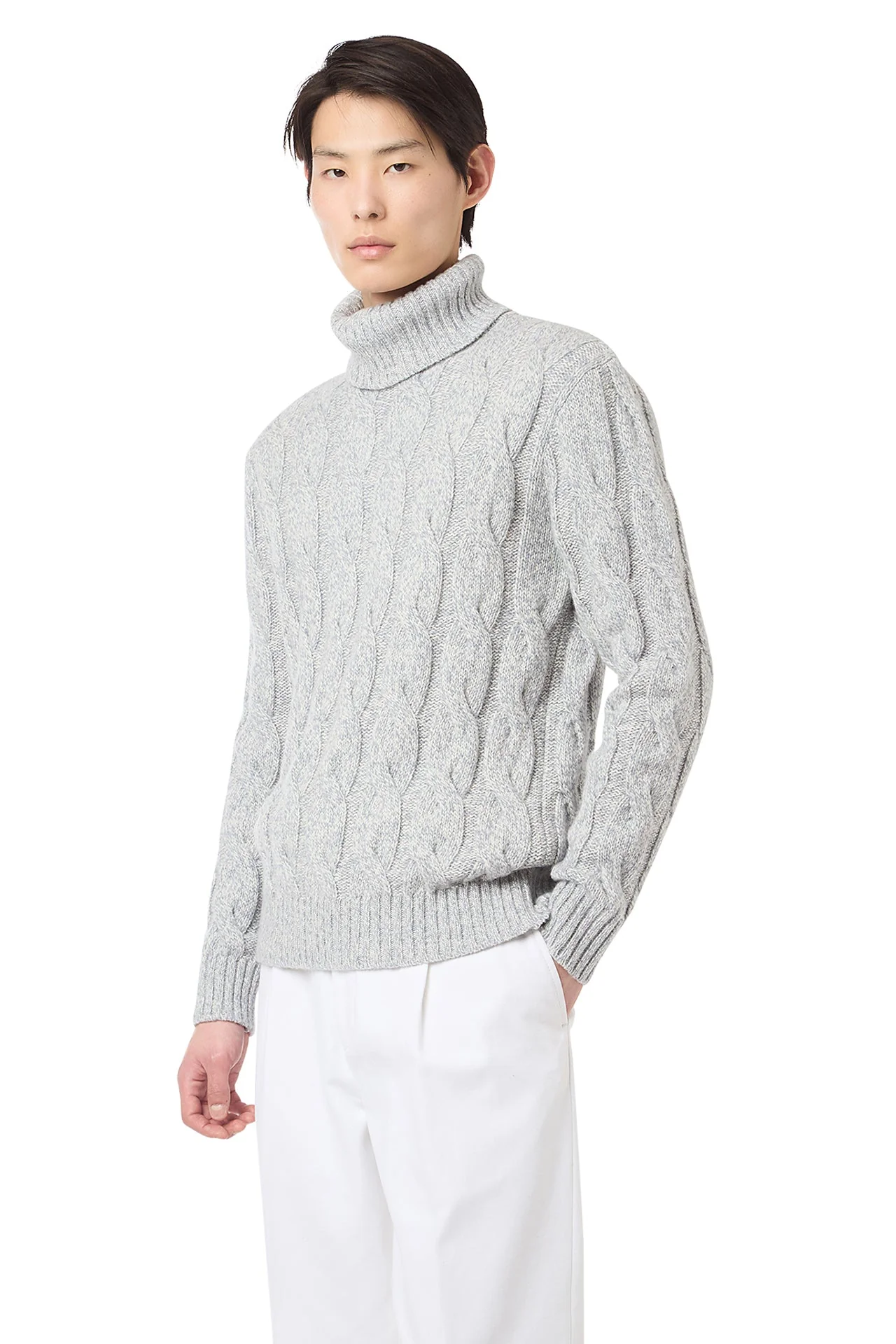 TURTLENECK BRAID SWEATER - Image 7